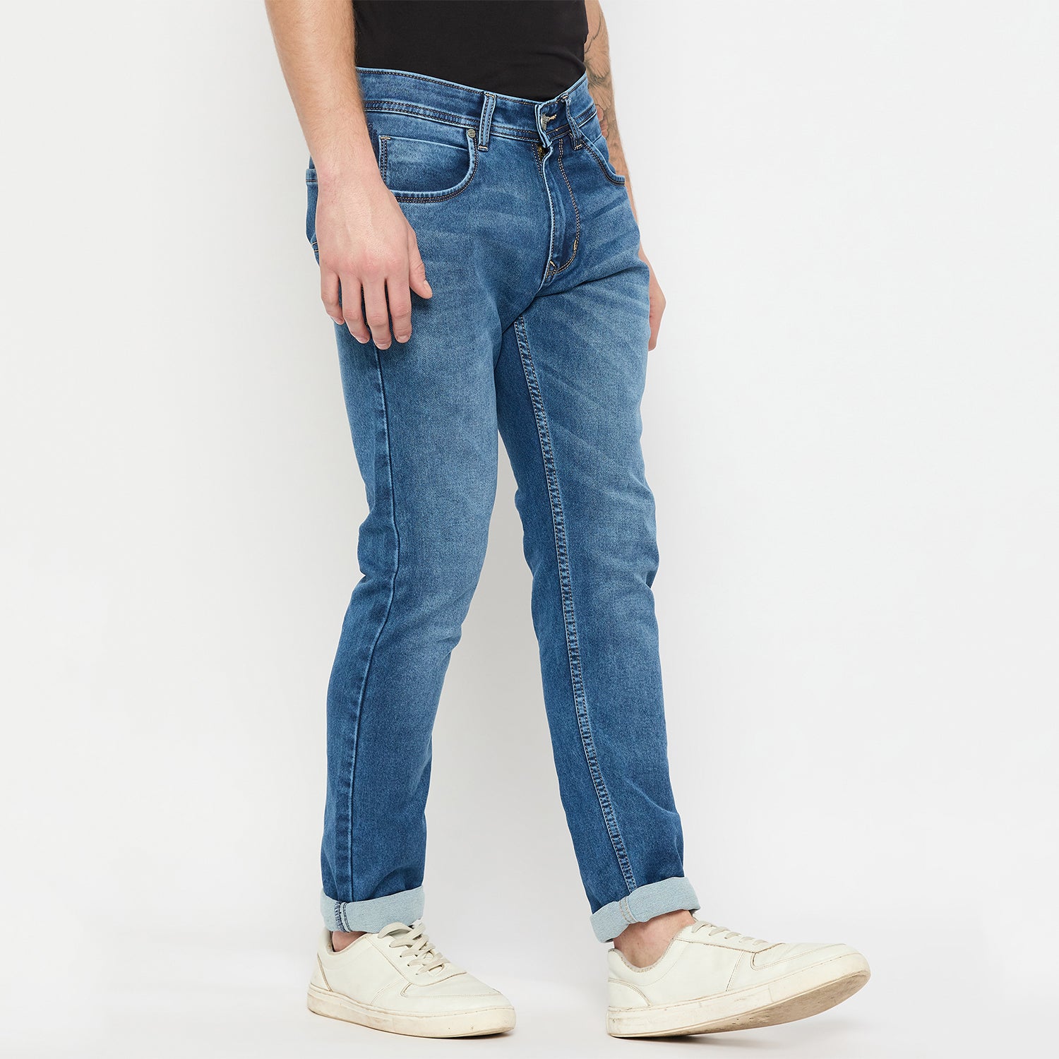 Duke Urban Men Slim Fit Stretchable Jeans (SDD5599)