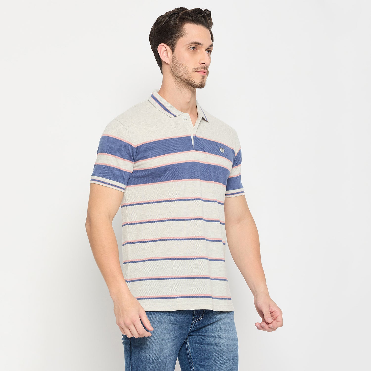 Duke Strardust Men Half Sleeve Cotton T-shirt (LF7127)