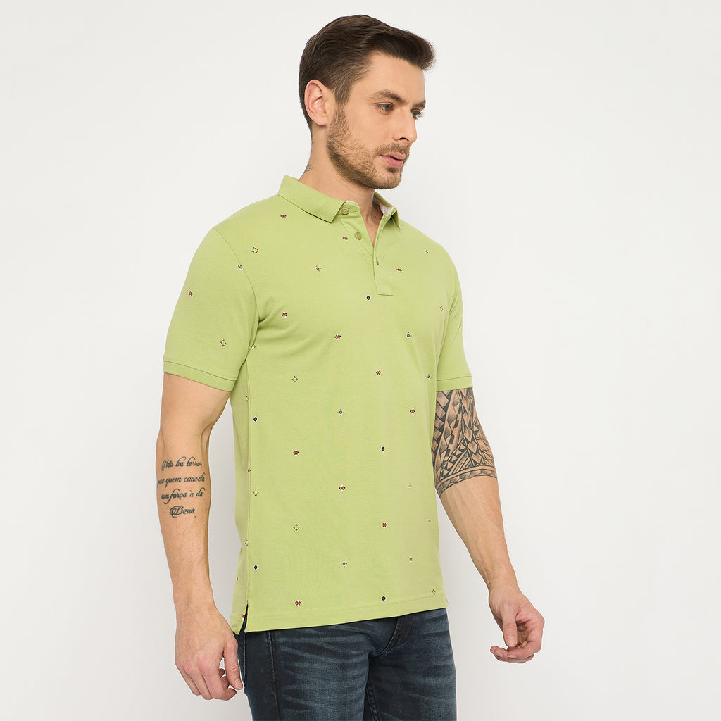 Duke Urban Men Half Sleeve Cotton Polo Tshirt (LF7412)