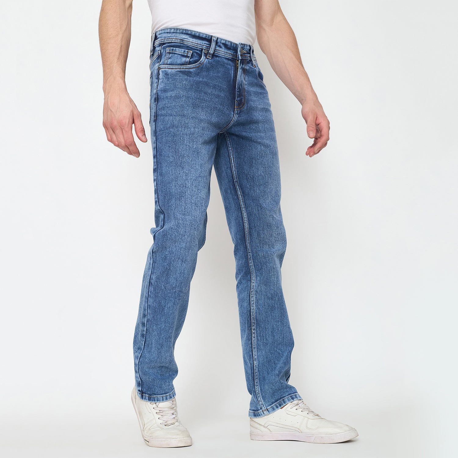 Duke Urban Men Comfort Fit Stretchable Jeans (SDD5844C)
