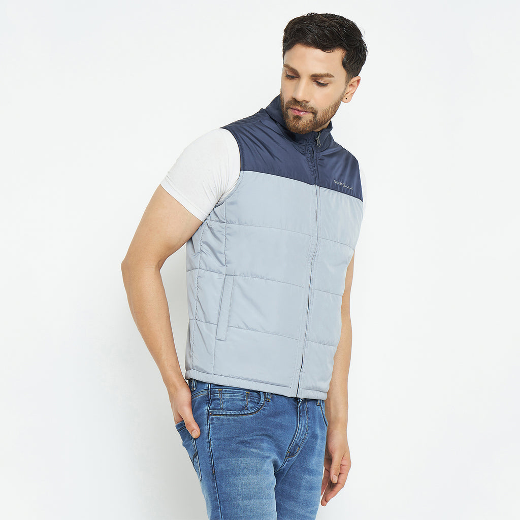 Duke Urban Men Sleeveless Reversible Jacket (SDZ3056)