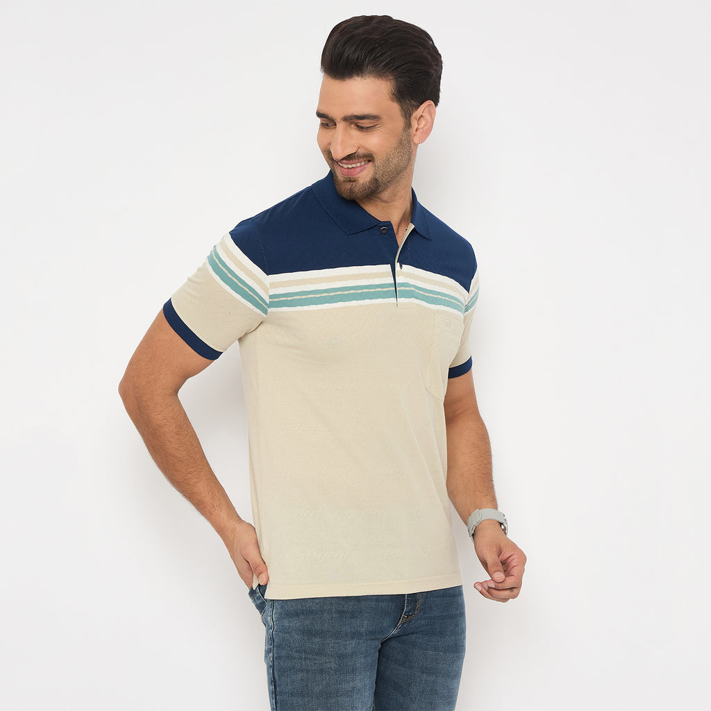 Duke Urban Men Half Sleeve Cotton Tshirt (LF7349)