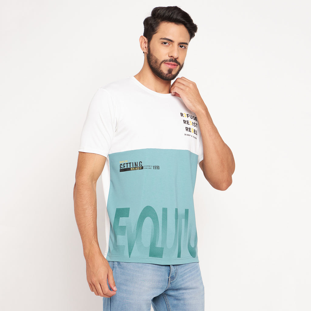 Duke Stardust Men Round Neck Half Sleeve Cotton T-shirt (LF5750)