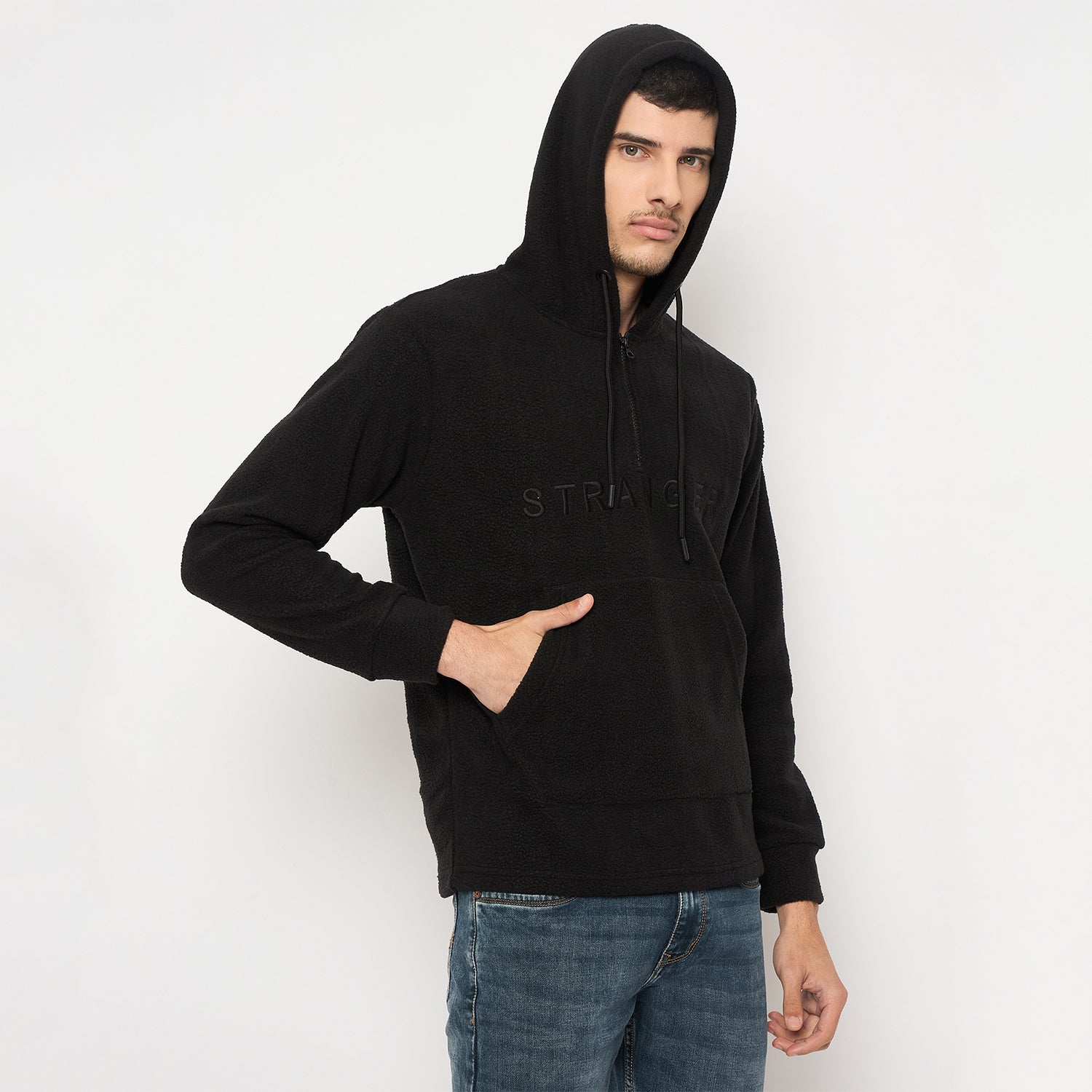 Duke Urban Men Full Sleeve Hooded Sweatshirt (LF6395)