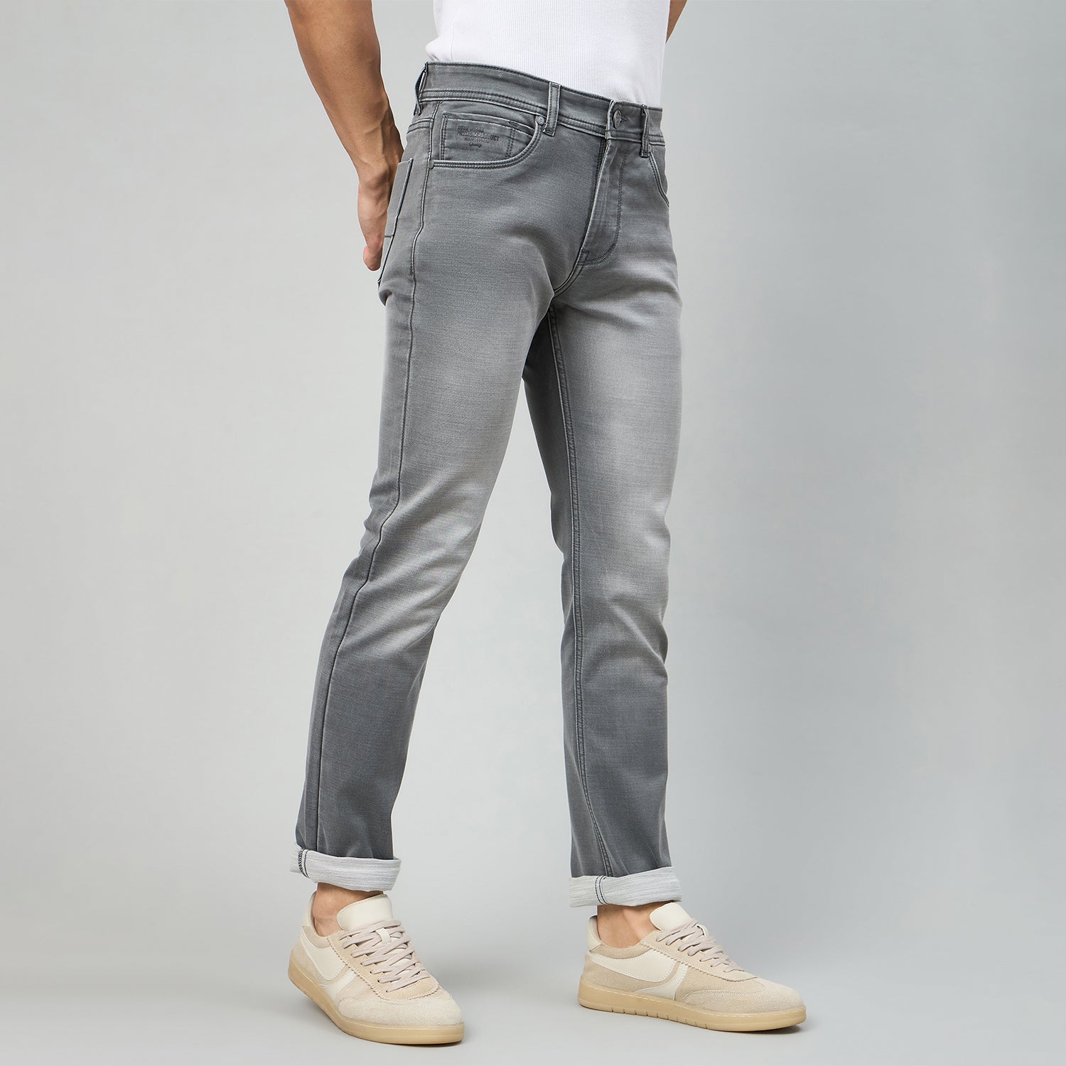 Duke Men Narrow Fit Stretchable Jeans (SDD5999N)