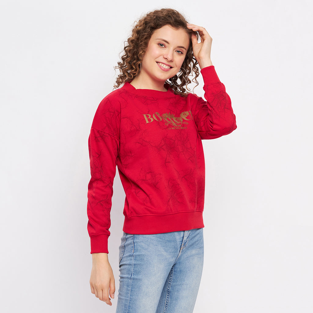 Duke Urban Women Round Neck Sweatshirt (LFX876)