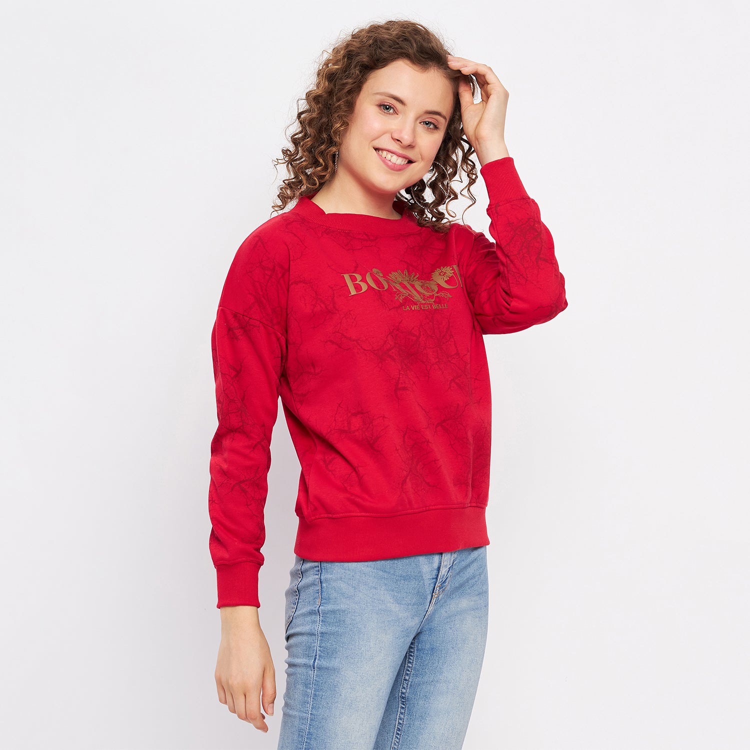 Duke Urban Women Round Neck Sweatshirt (LFX876)