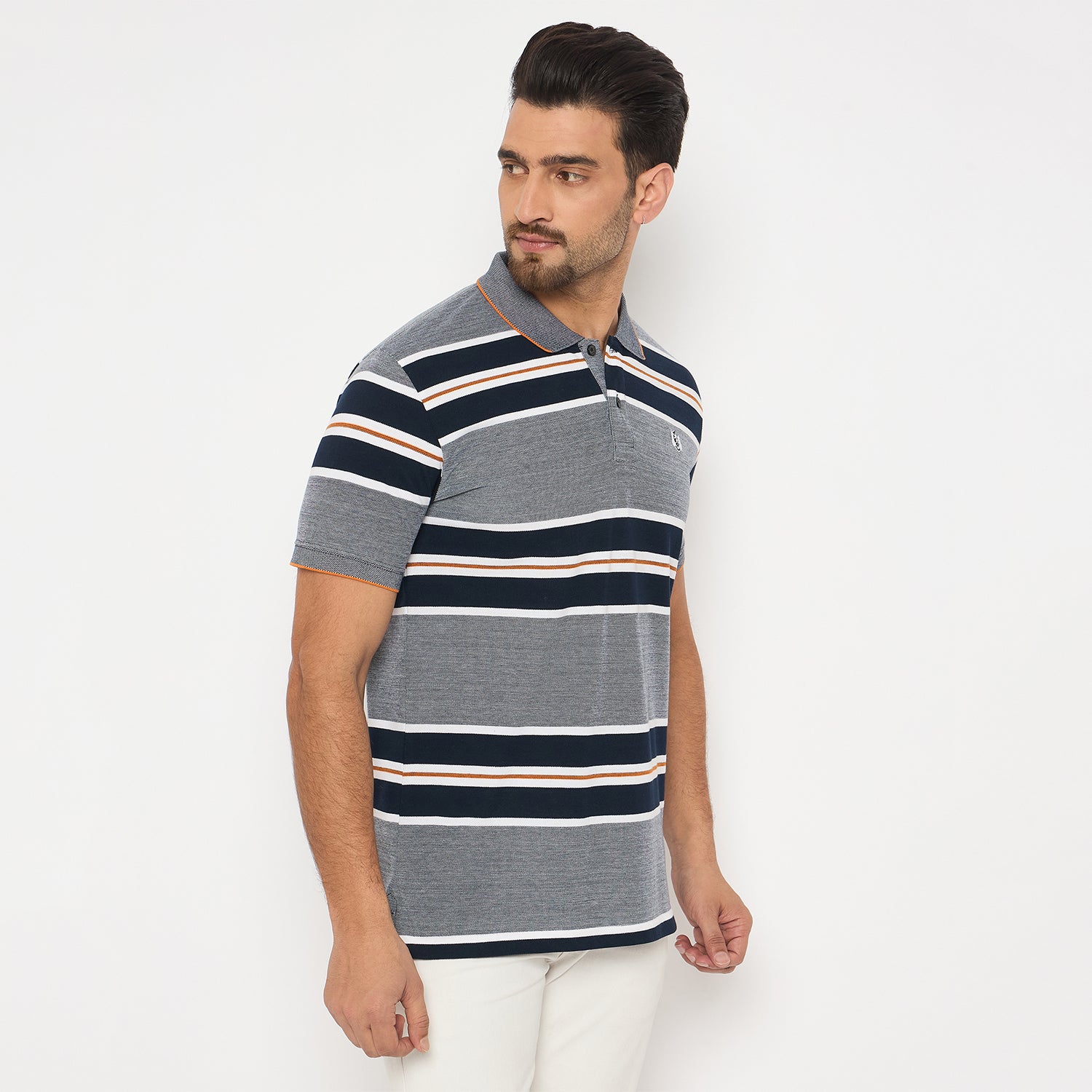 Duke Urban Men Half Sleeve Cotton Tshirt (LF7353)