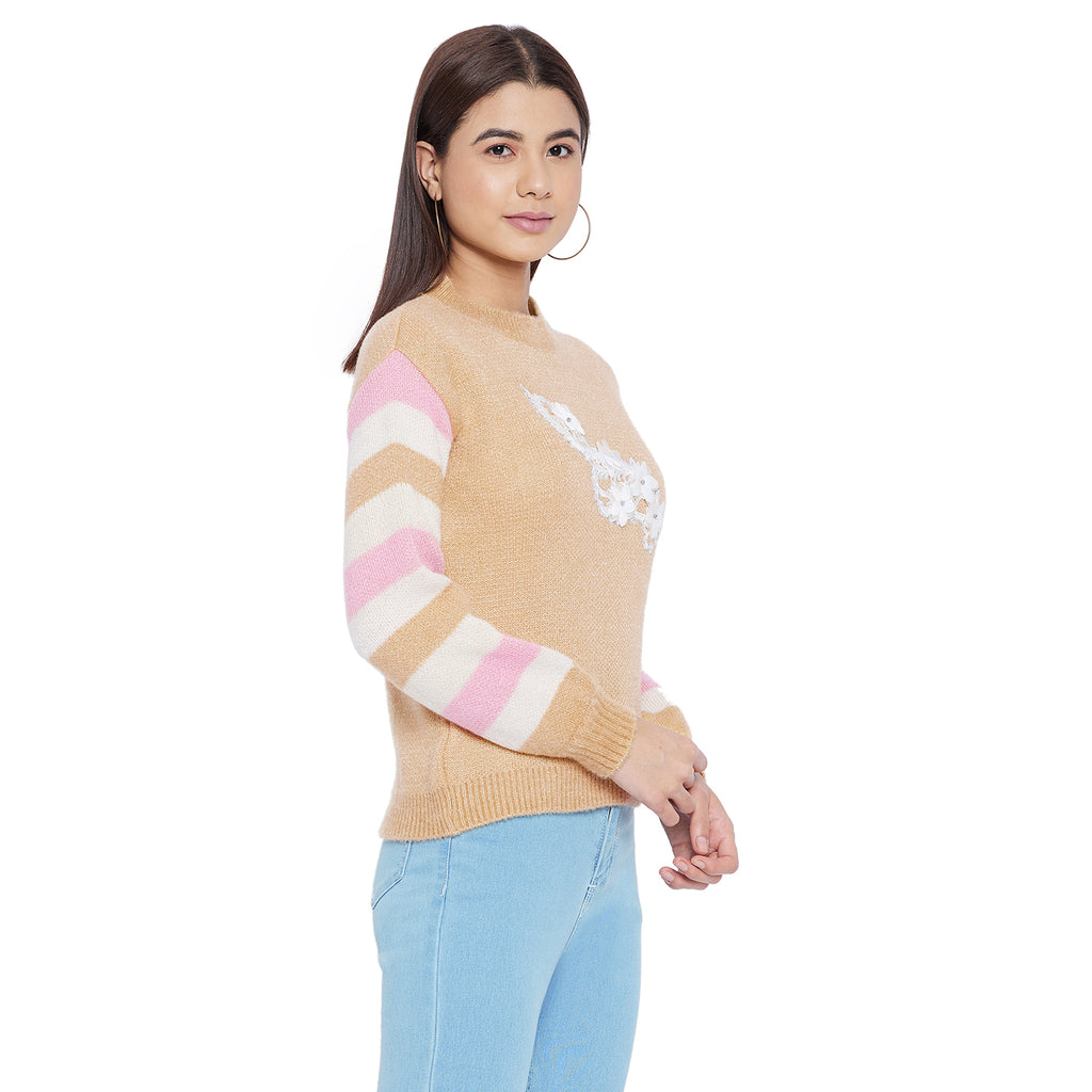 Duke Urban Women Full Sleeve Round Neck Pullover (SDS929)