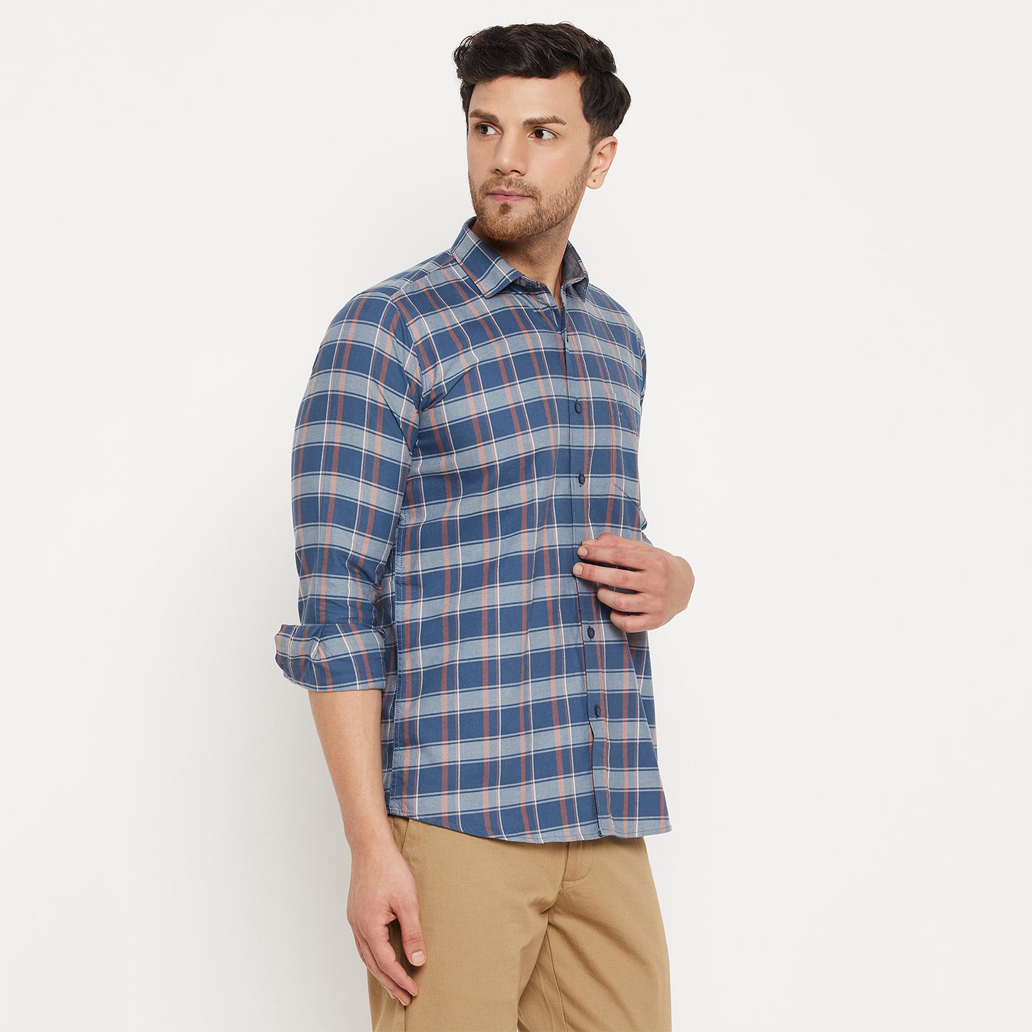 Duke Urban Men Full Sleeve Cotton Shirt (SDO8CKM)