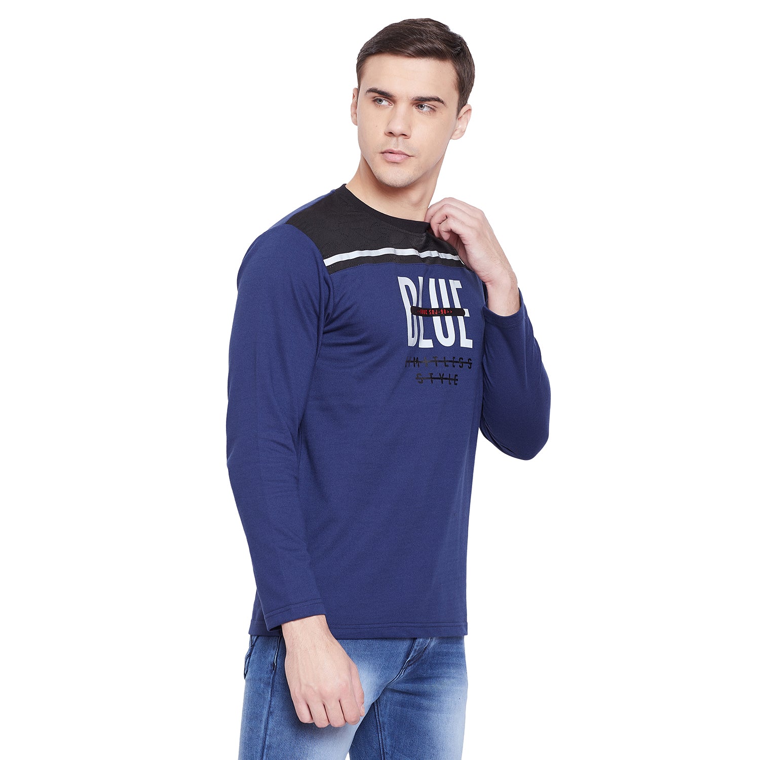 Duke Stardust Men Full Sleeve Cotton T-shirt (MTLF114)