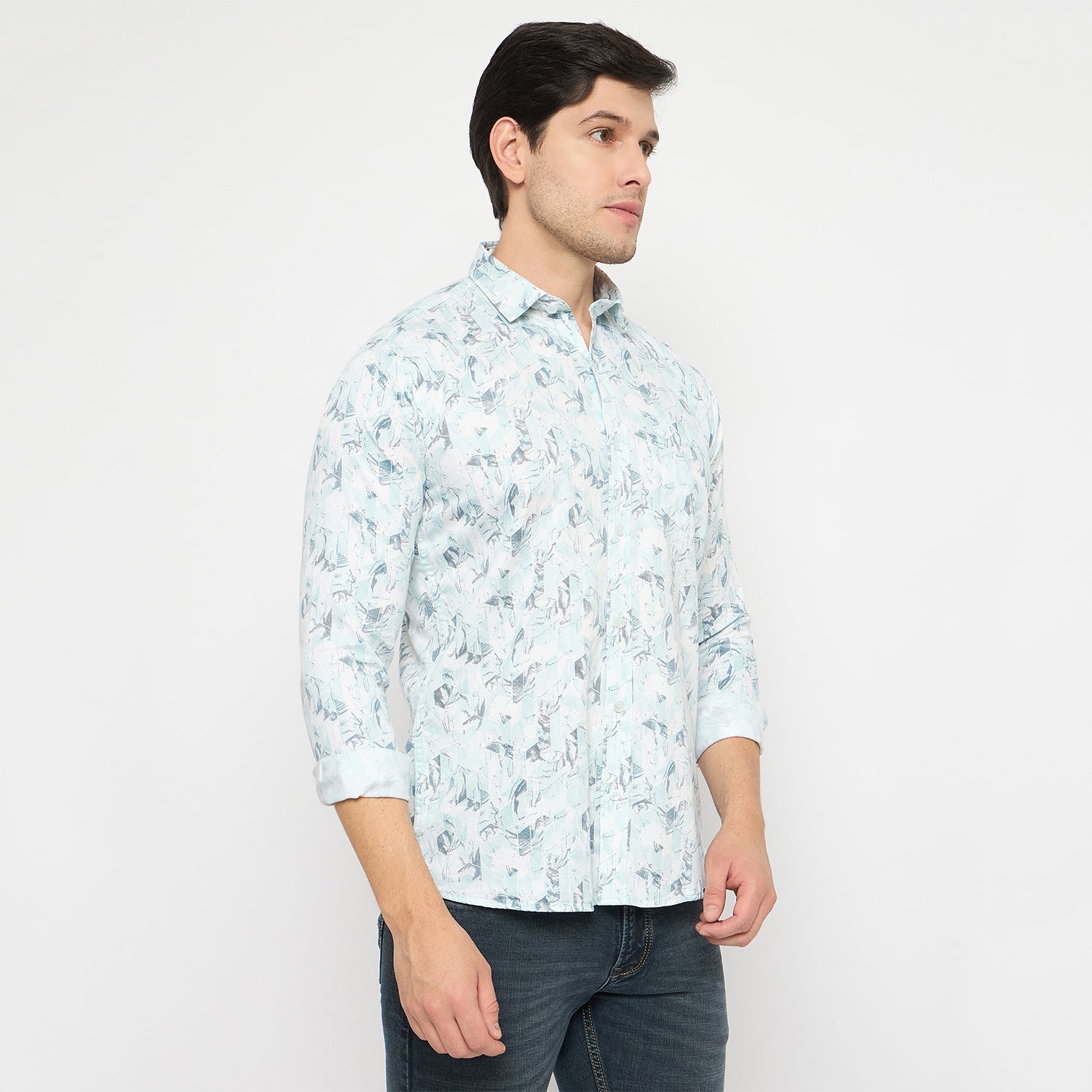 Duke Urban Men Full Sleeve Cotton Shirt (SDO8PRAR)