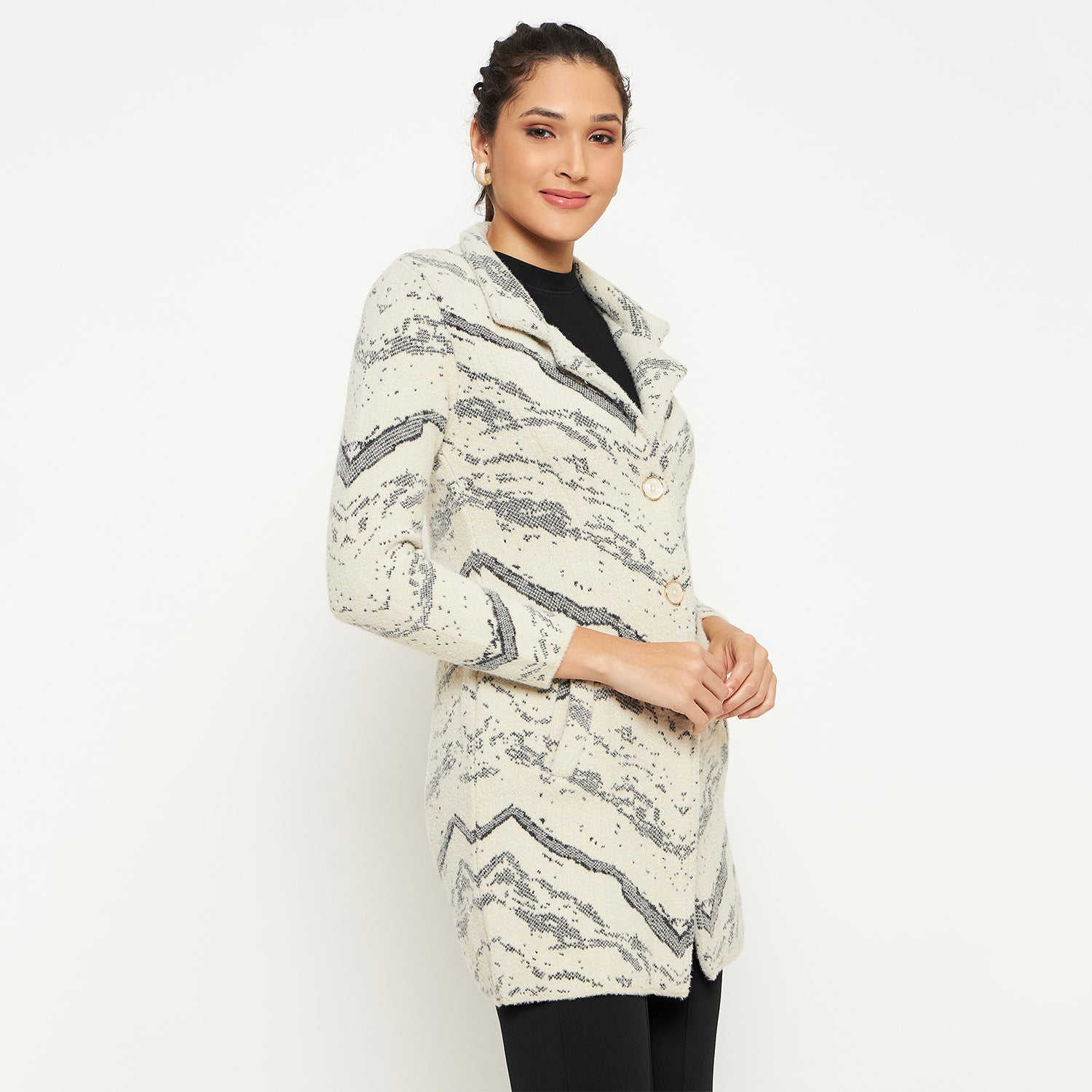 Duke Urban Women Full Sleeve Cardigan (SDS1211)