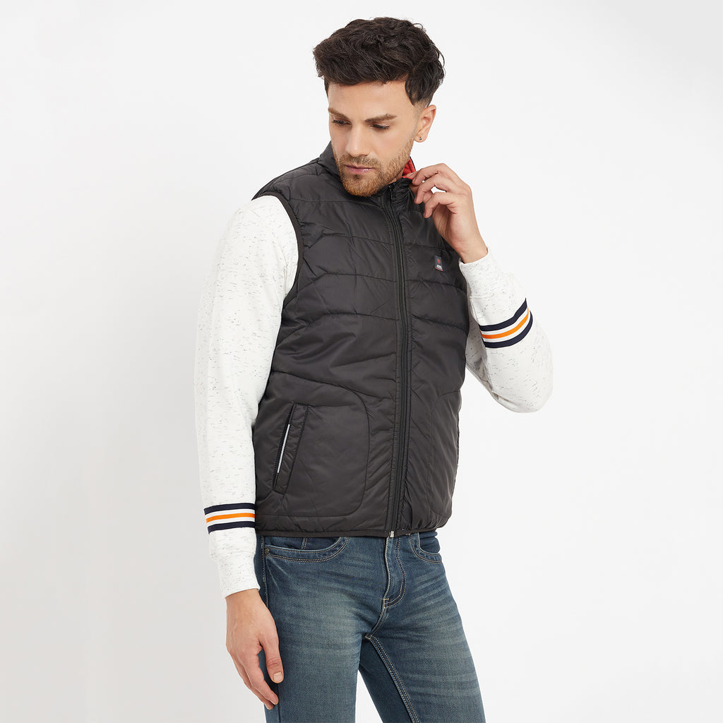 Duke Urban Men Sleeveless Reversible Jacket (SDZ1873)