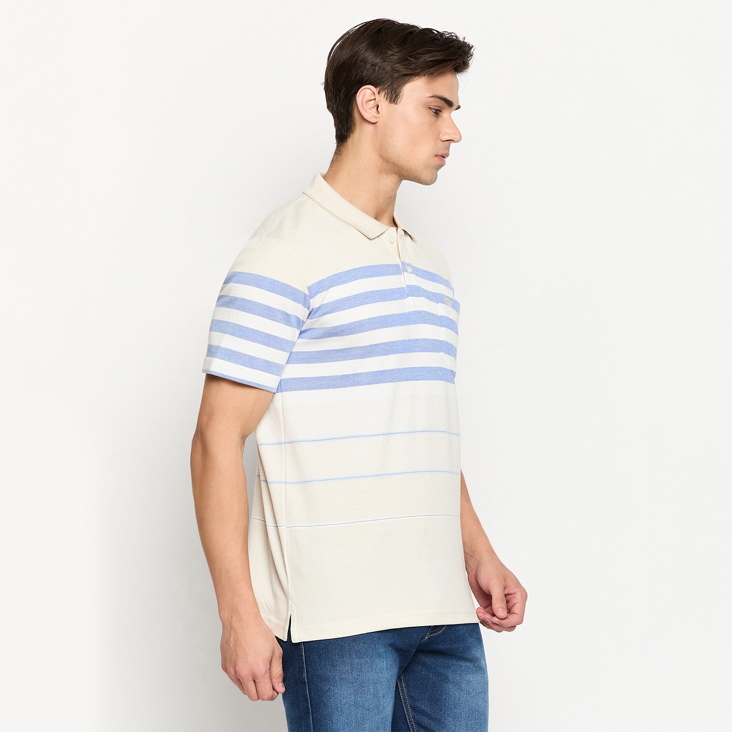 Duke Strardust Men Half Sleeve Cotton T-shirt (LF7075)