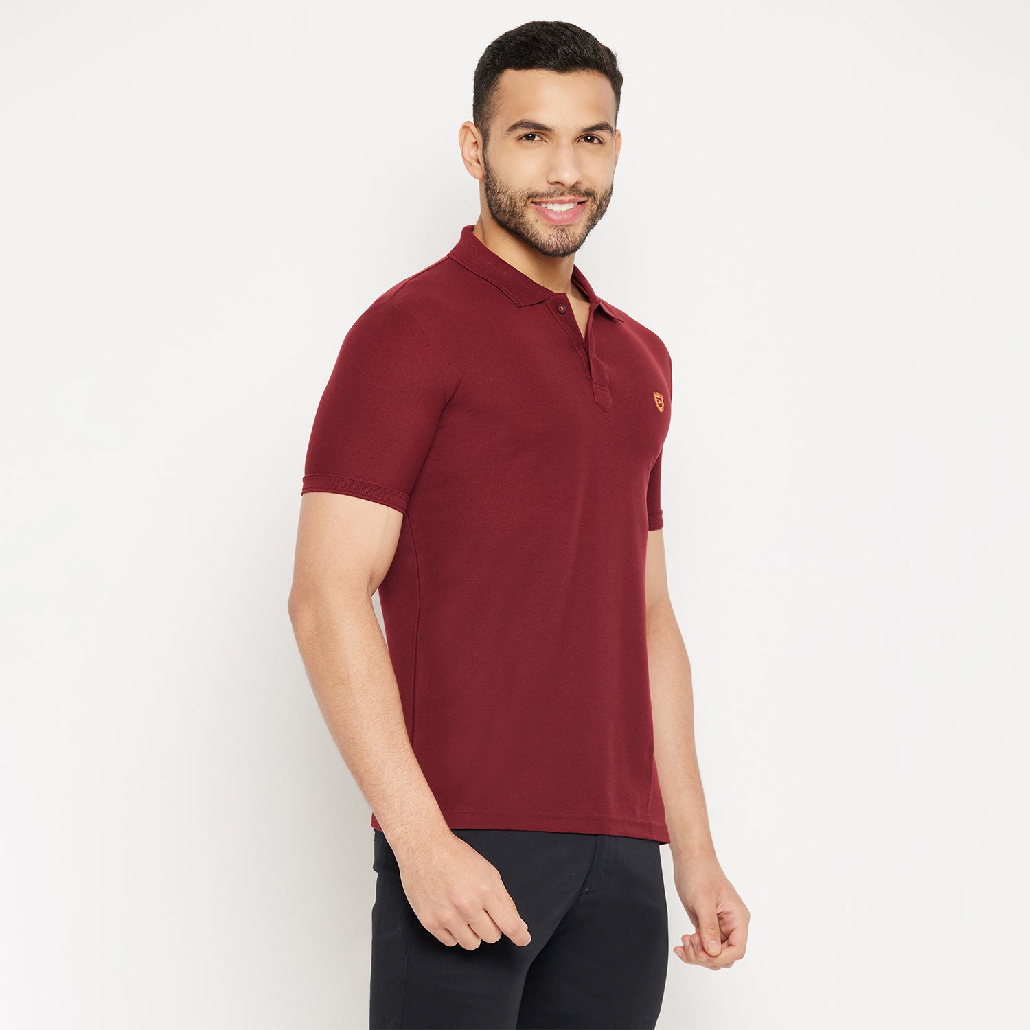 Duke Stardust Men Half Sleeve Polo Neck Cotton T-shirt (800F) More Colors