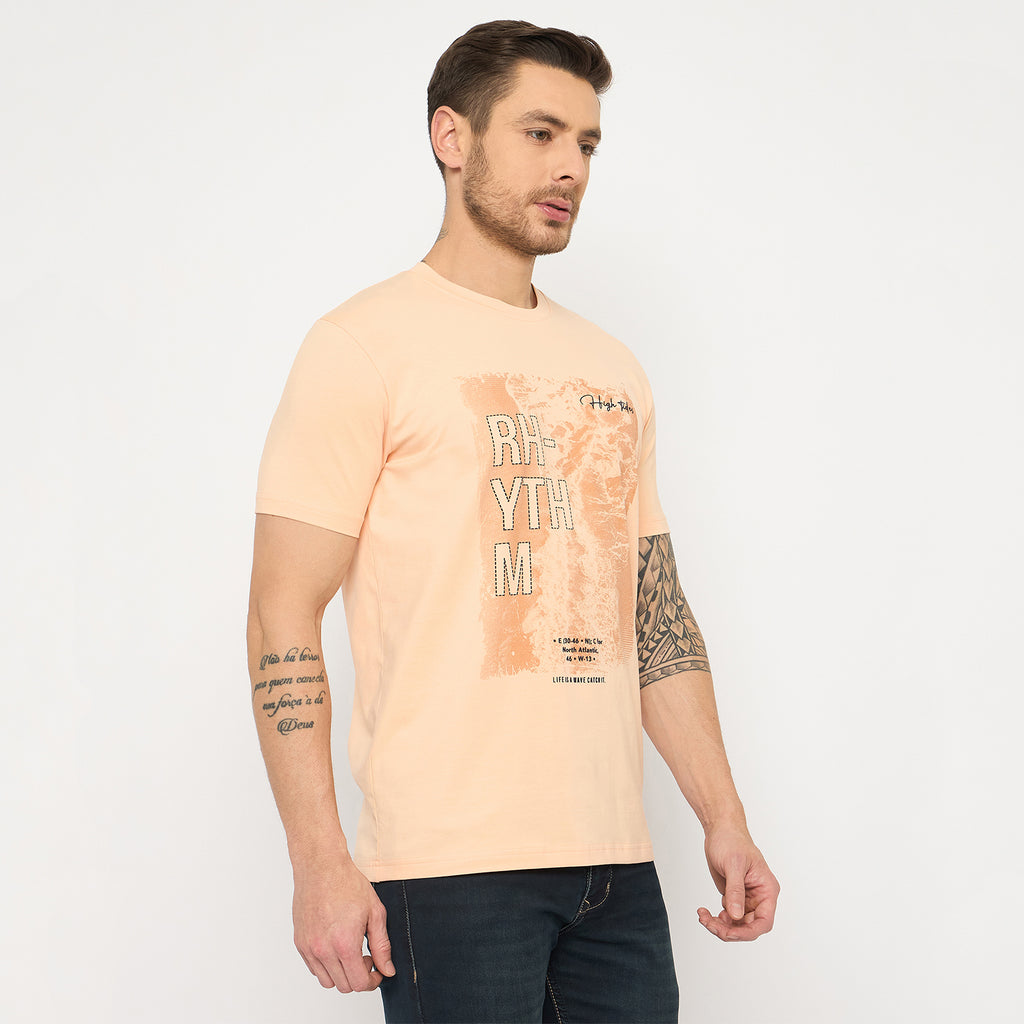Duke Urban Men Half Sleeve Cotton Tshirt (LF7434)