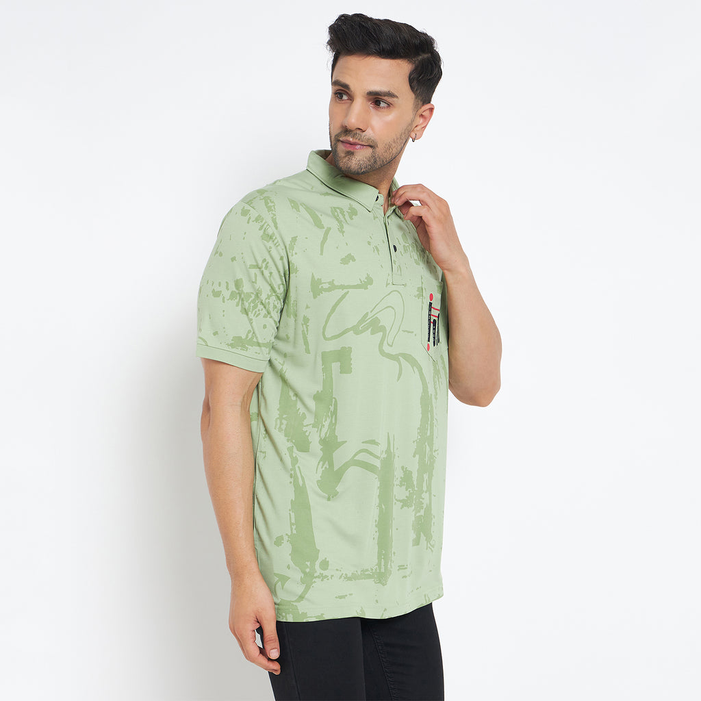 Duke Urban Men Half Sleeve Cotton T-Shirt (LF7118)