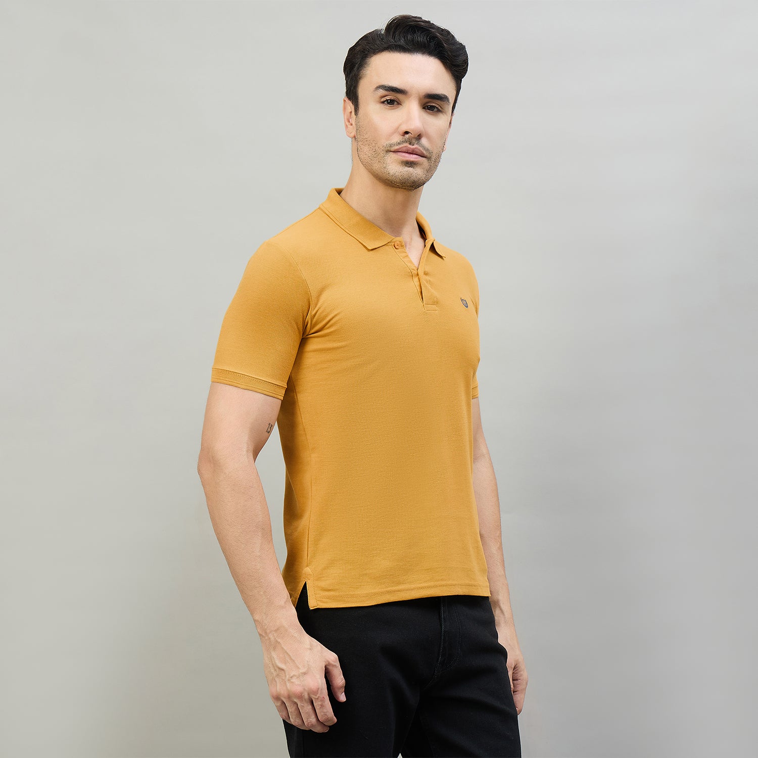 Duke Men Half Sleeve Cotton Smart Fit Casual T-shirt (SD71)