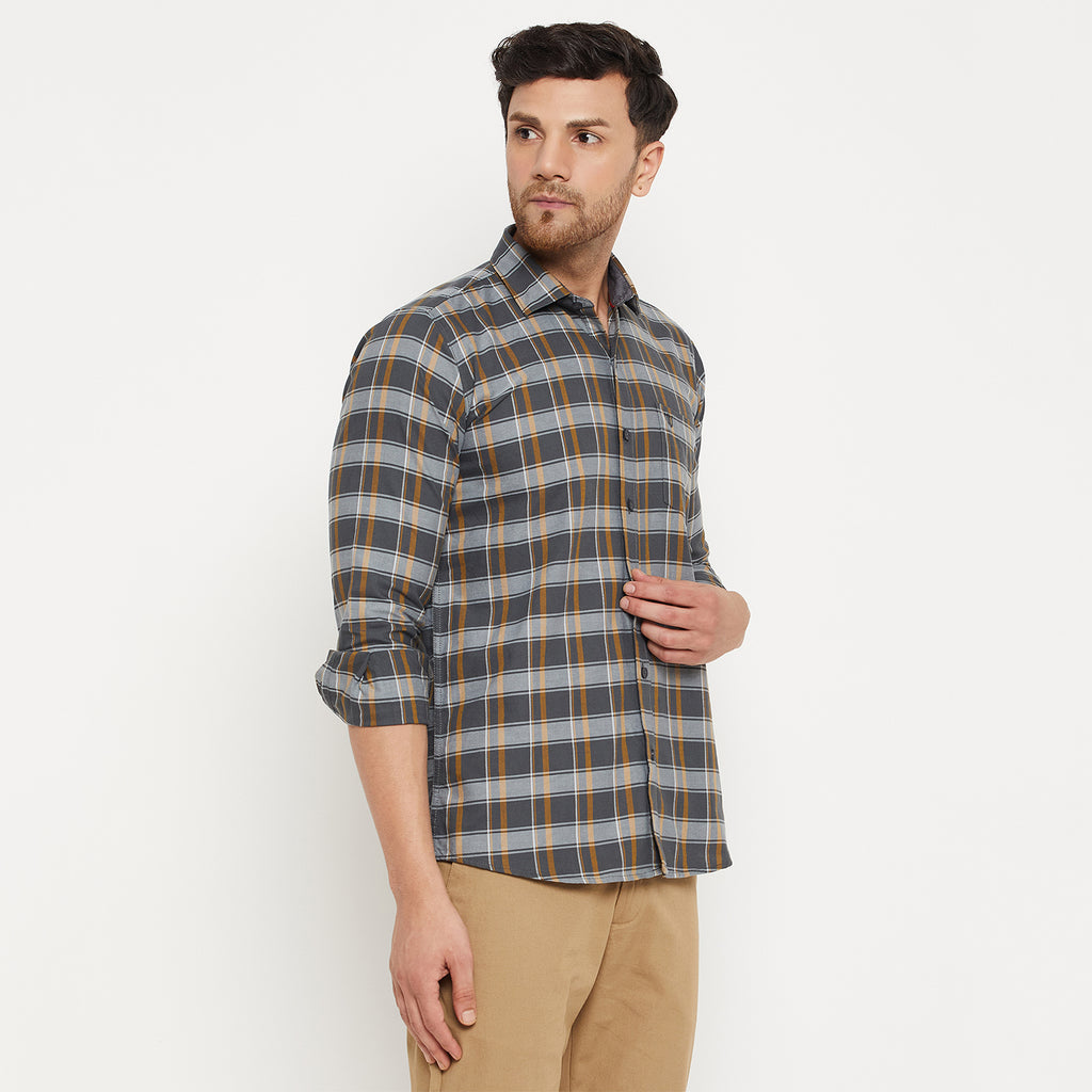 Duke Urban Men Full Sleeve Cotton Shirt (SDO8CKM)