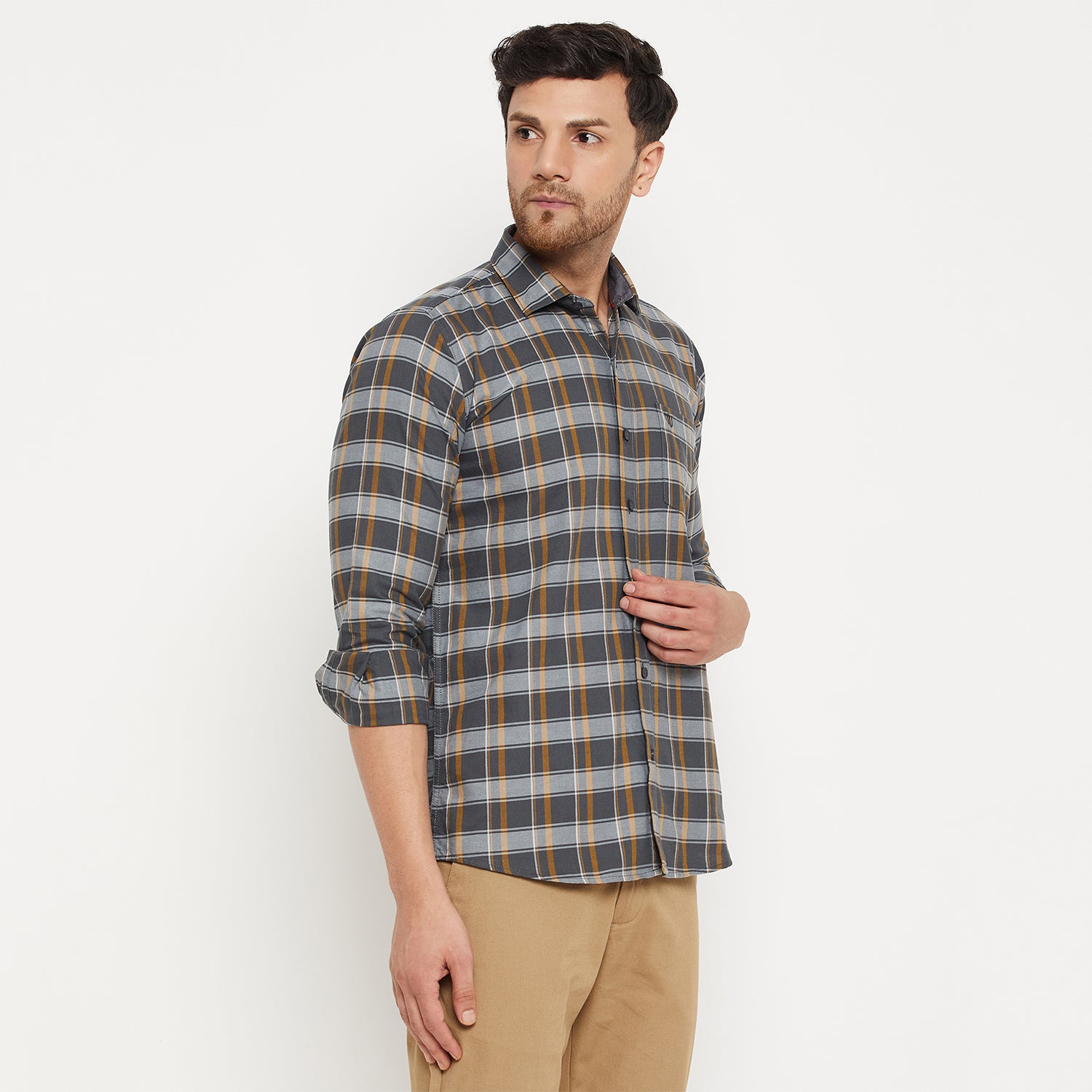 Duke Urban Men Full Sleeve Cotton Shirt (SDO8CKM)