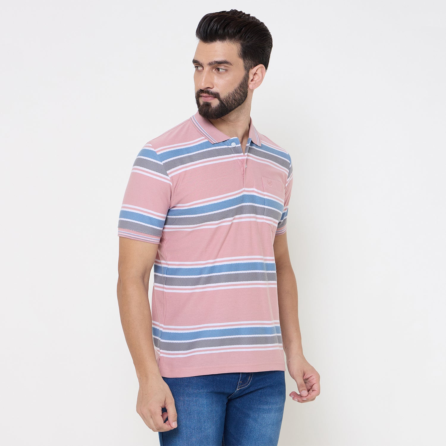 Duke Urban Men Half Sleeve Cotton Tshirt (LF7276)