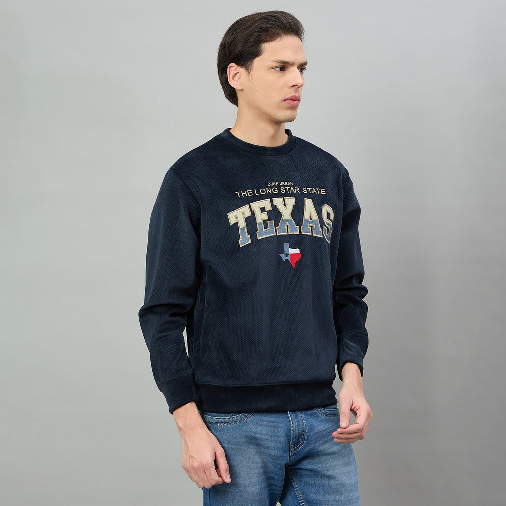 Duke Urban Men Round Neck Full Sleeve Regular Sweatshirt (LF6463)