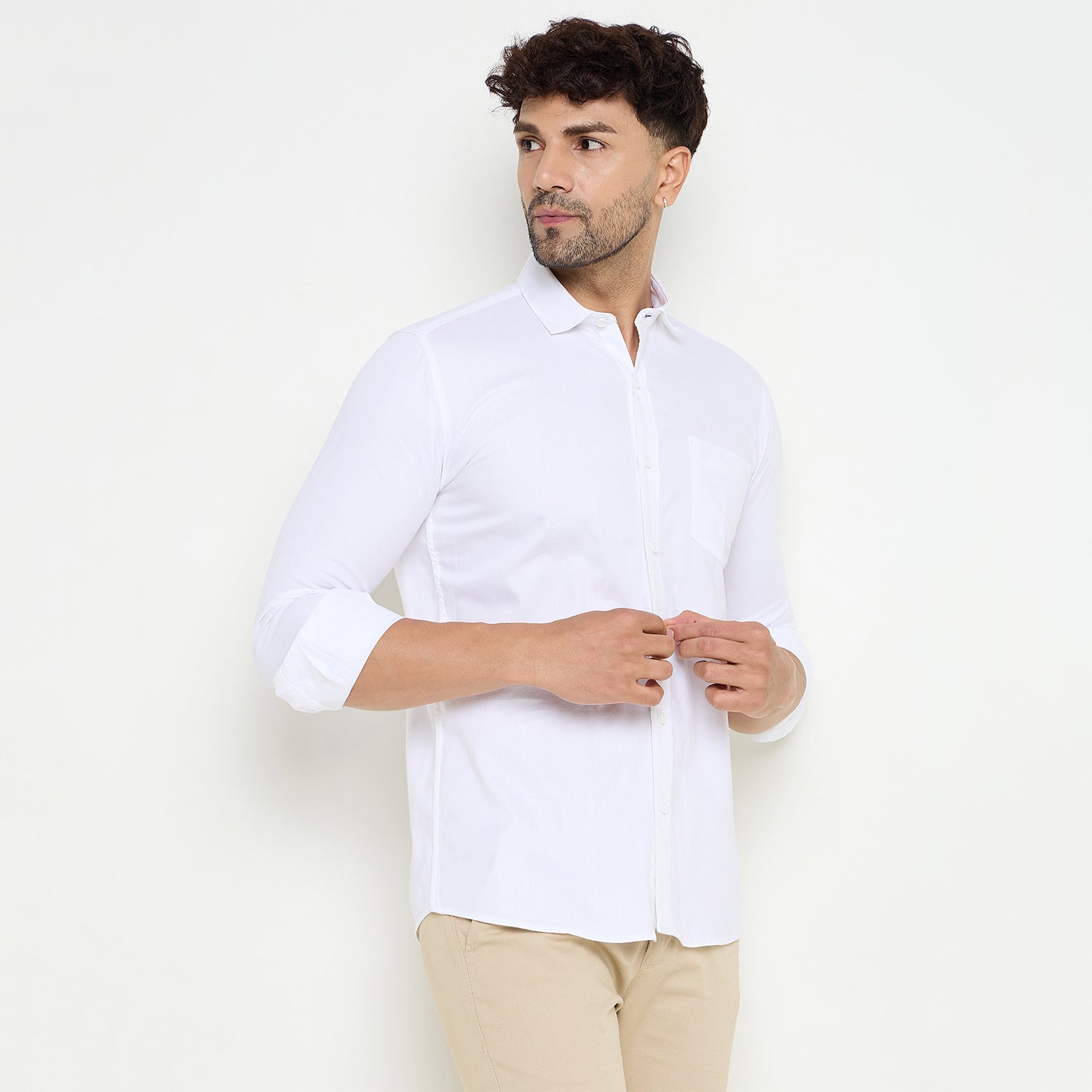 Duke Urban Men Full Sleeve Cotton Shirt (SDO8PLDA)