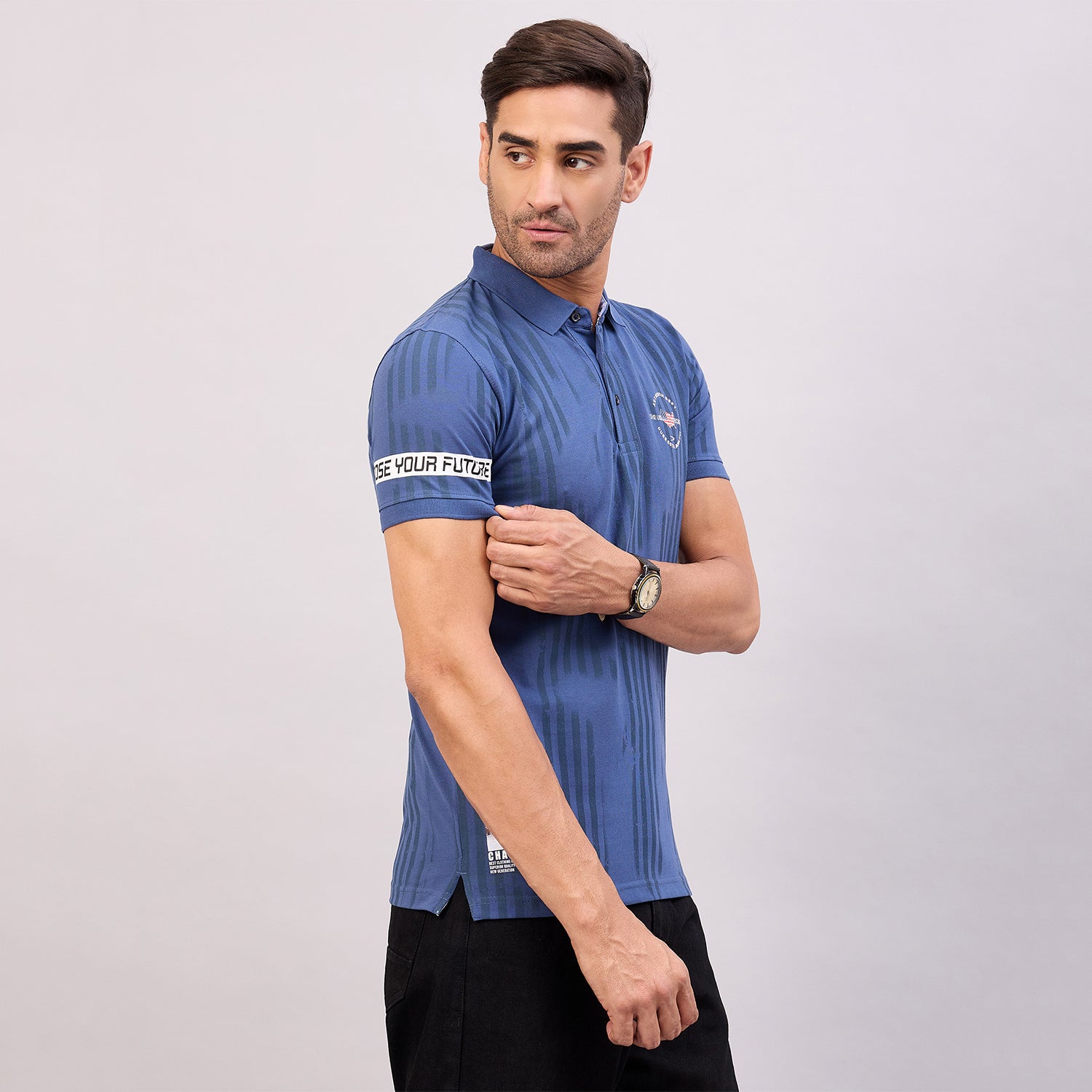 Duke Urban Men Half Sleeve Cotton Polo Tshirt (ON1521)
