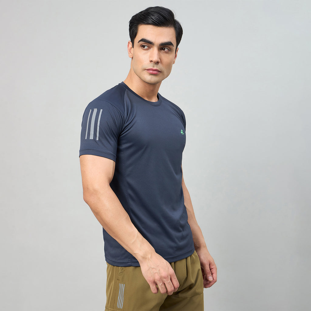 Duke Men Half Sleeve Cotton Smart Fit Casual T-shirt (GD1248)