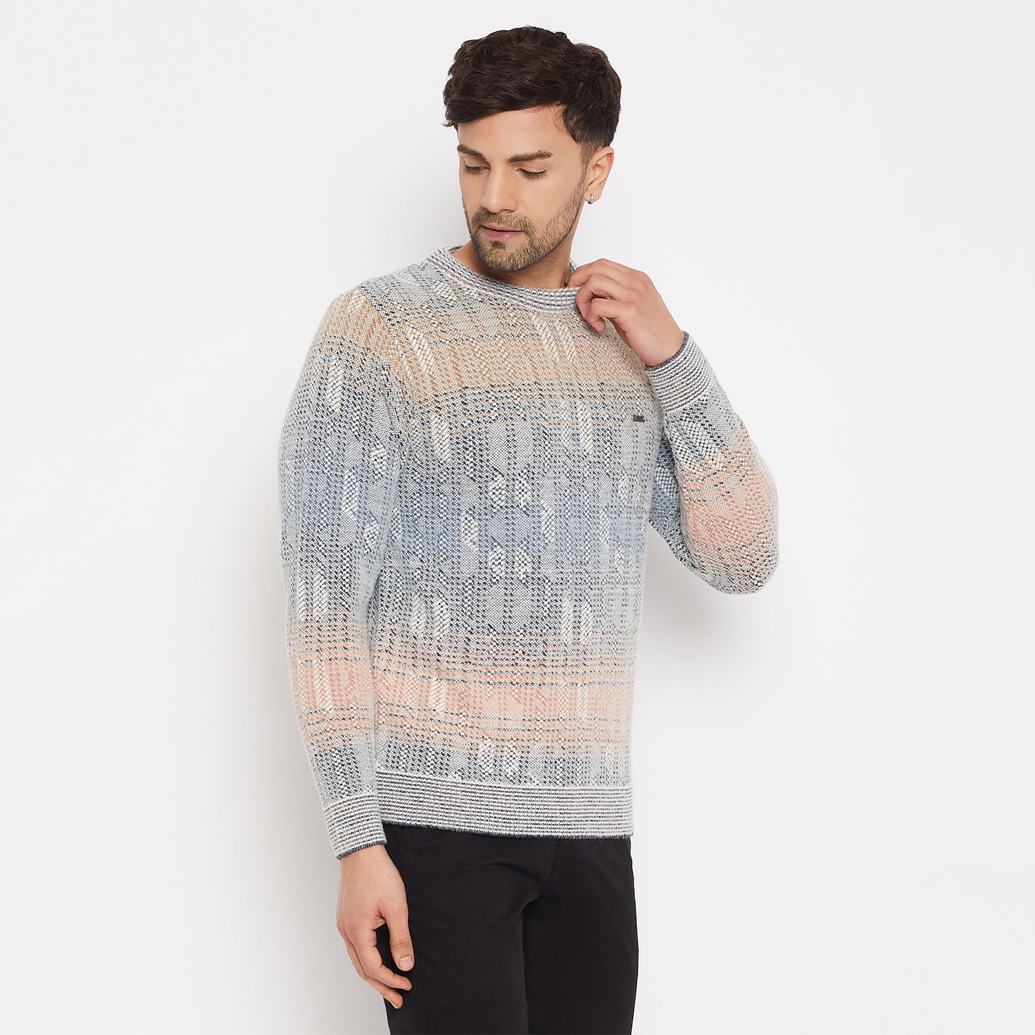 Duke Urban Men Full Sleeve Round Neck Pullover (SDS2116)