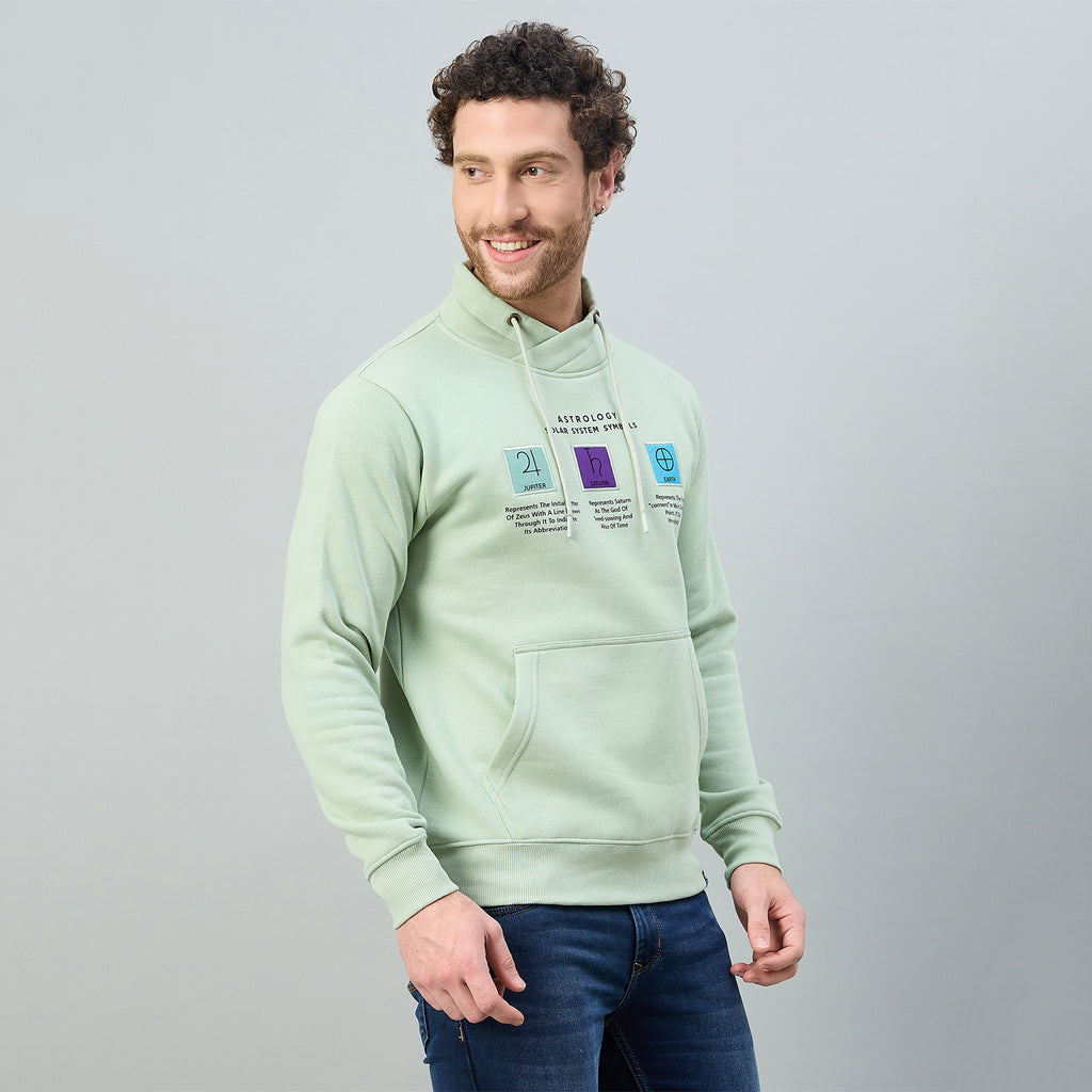 Duke Urban Men Cowl Neck Sweatshirt (LF6341)