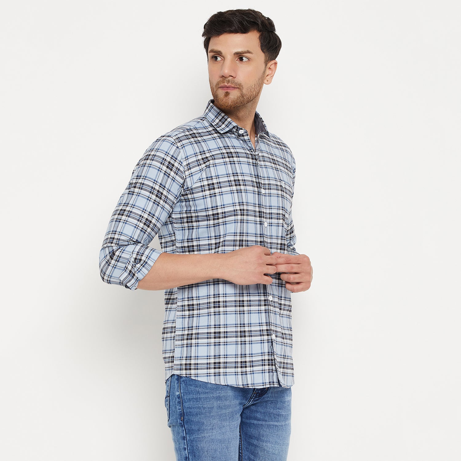 Duke Urban Men Full Sleeve Cotton Shirt (SDO8CKK)