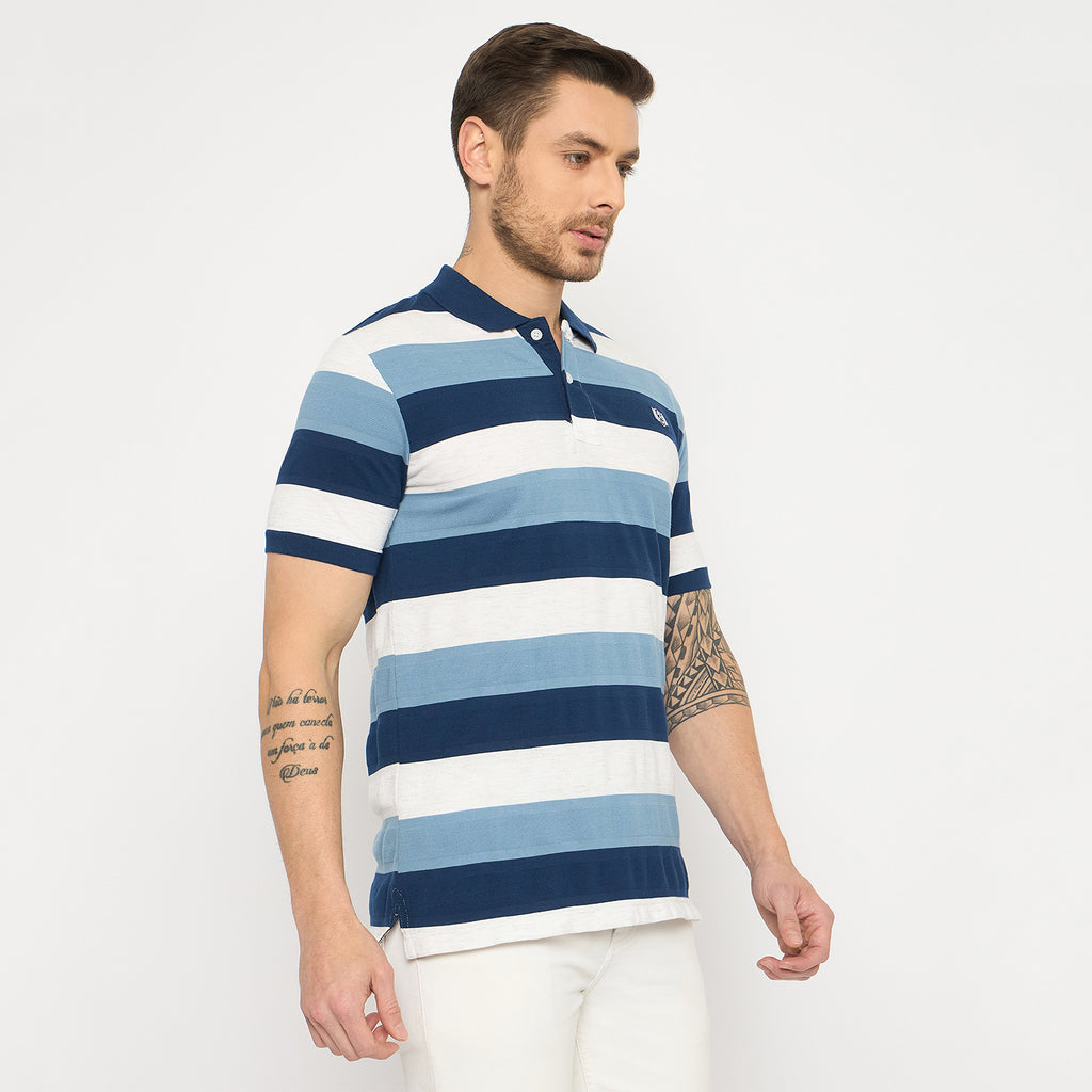 Duke Urban Men Half Sleeve Cotton Tshirt (LF7497)