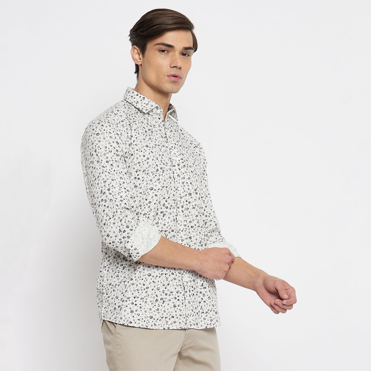 Duke Stardust Men Full Sleeve Cotton Shirt (SDO8PRSR)