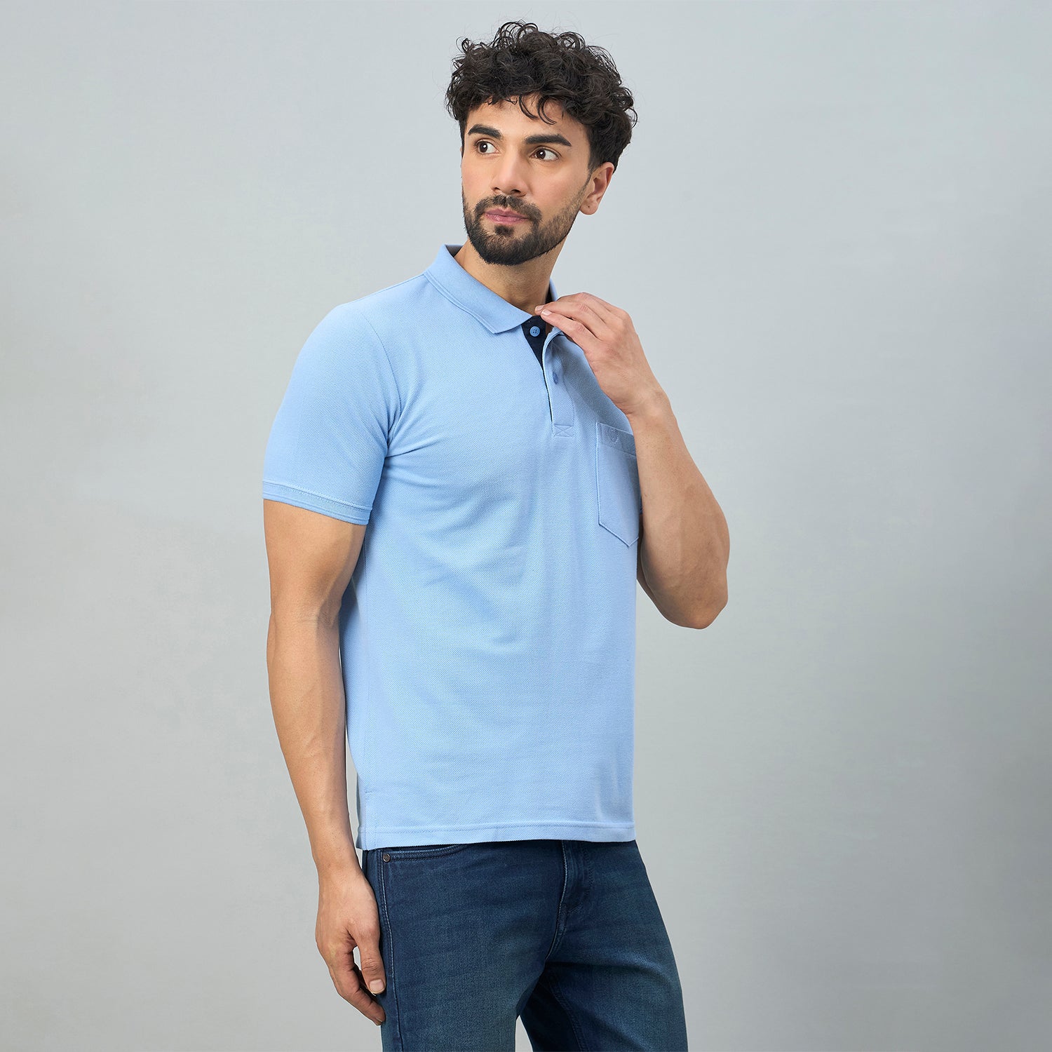 Duke Urban Men Smart Fit Solid Polo Tshirt (ONSD39) (More Colors)