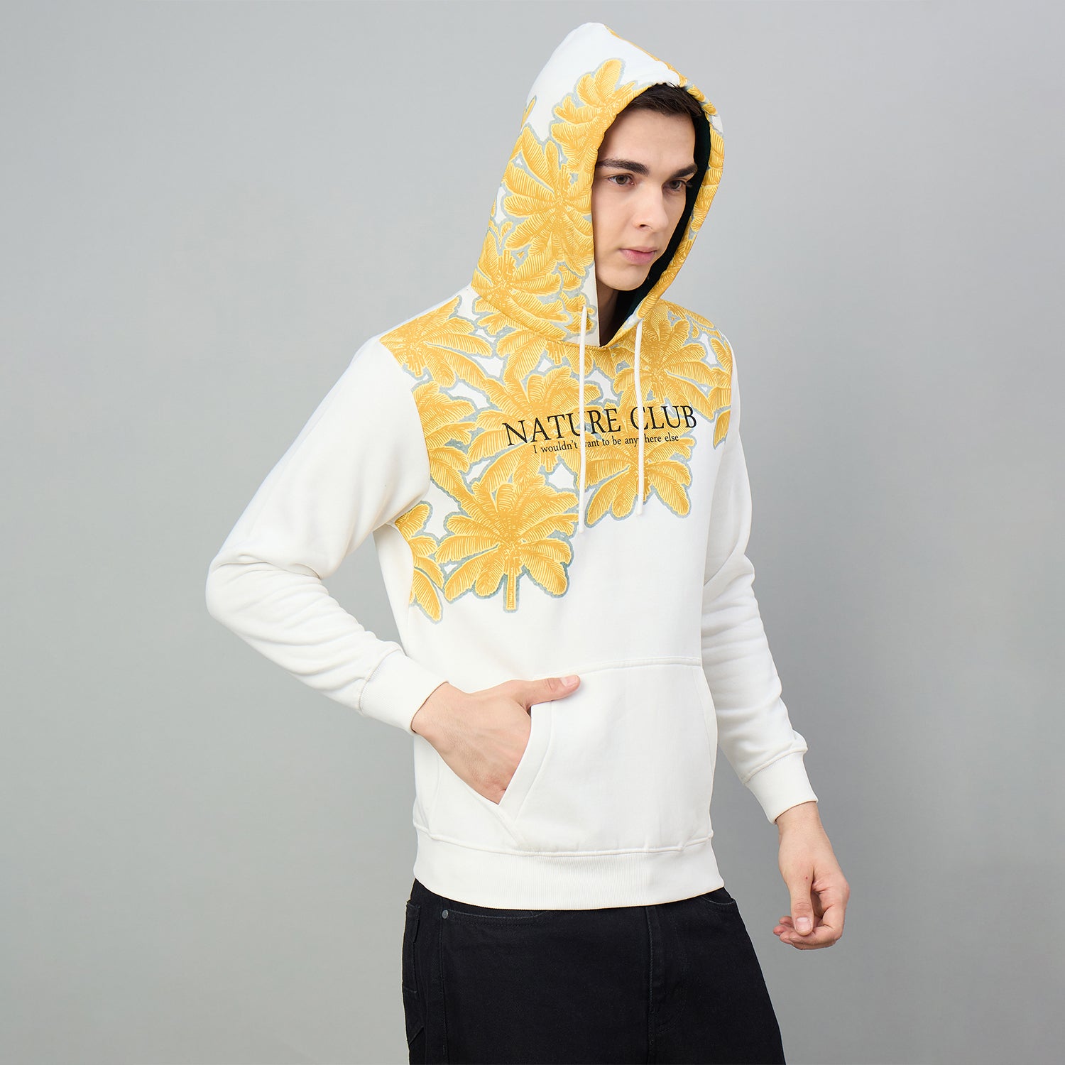 Duke Urban Men Regular Hooded Sweatshirt (LF6367)