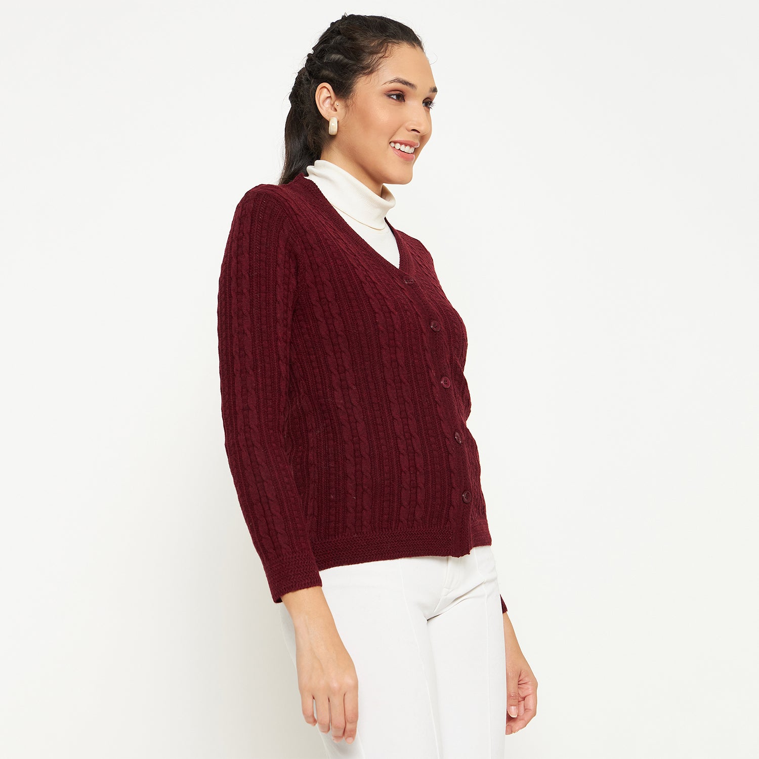 Duke Urban Women Full Sleeve Cardigan (SDS1163)