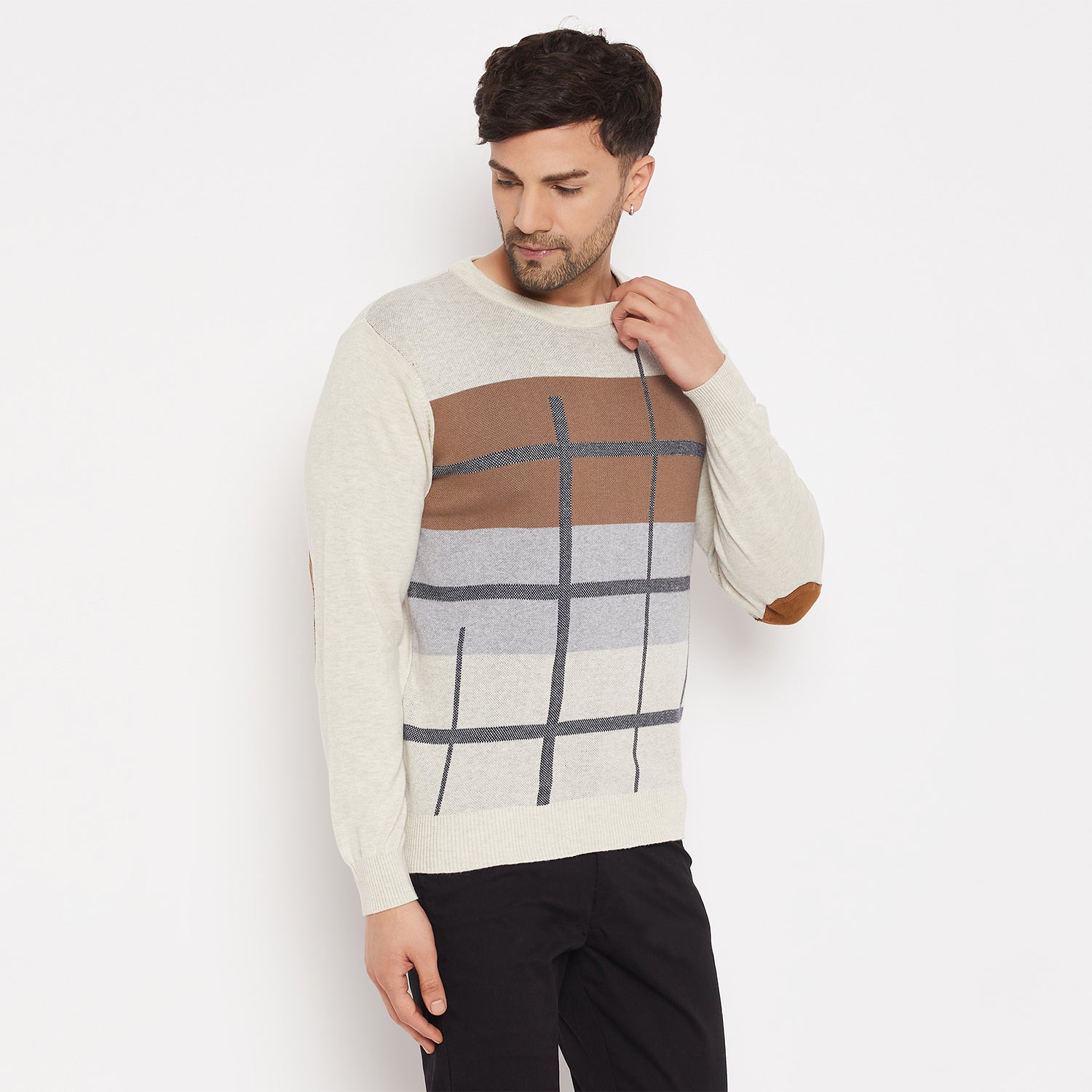 Duke Urban Men Full Sleeve Regular Fit Pullover (SDS2184)