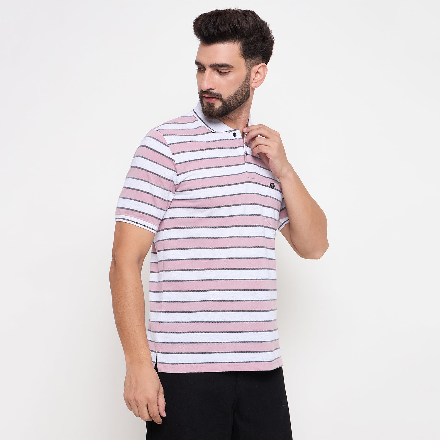 Duke Stardust Men Half Sleeve Cotton Tshirt (LF7073)