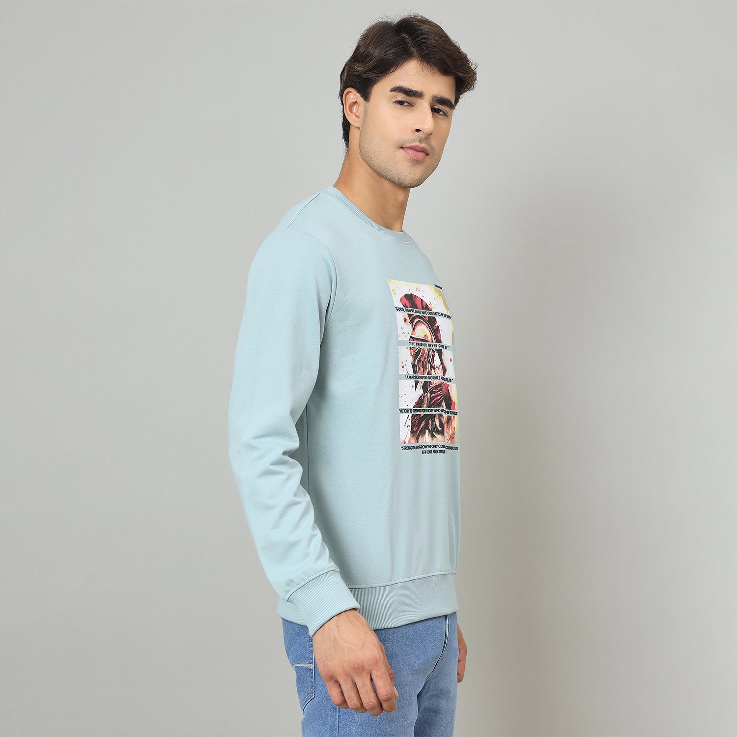 Duke Urban Men Round Neck Regular Sweatshirt (LF6437)