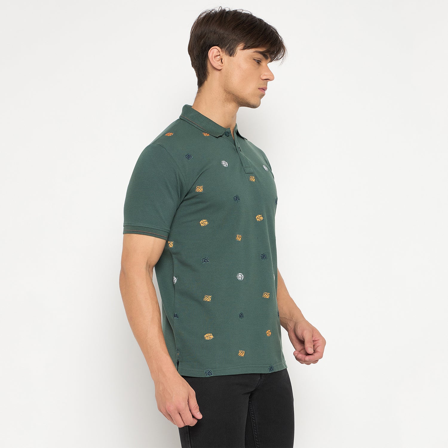 Duke Urban Men Half Sleeve Cotton T-shirt (LF7112)