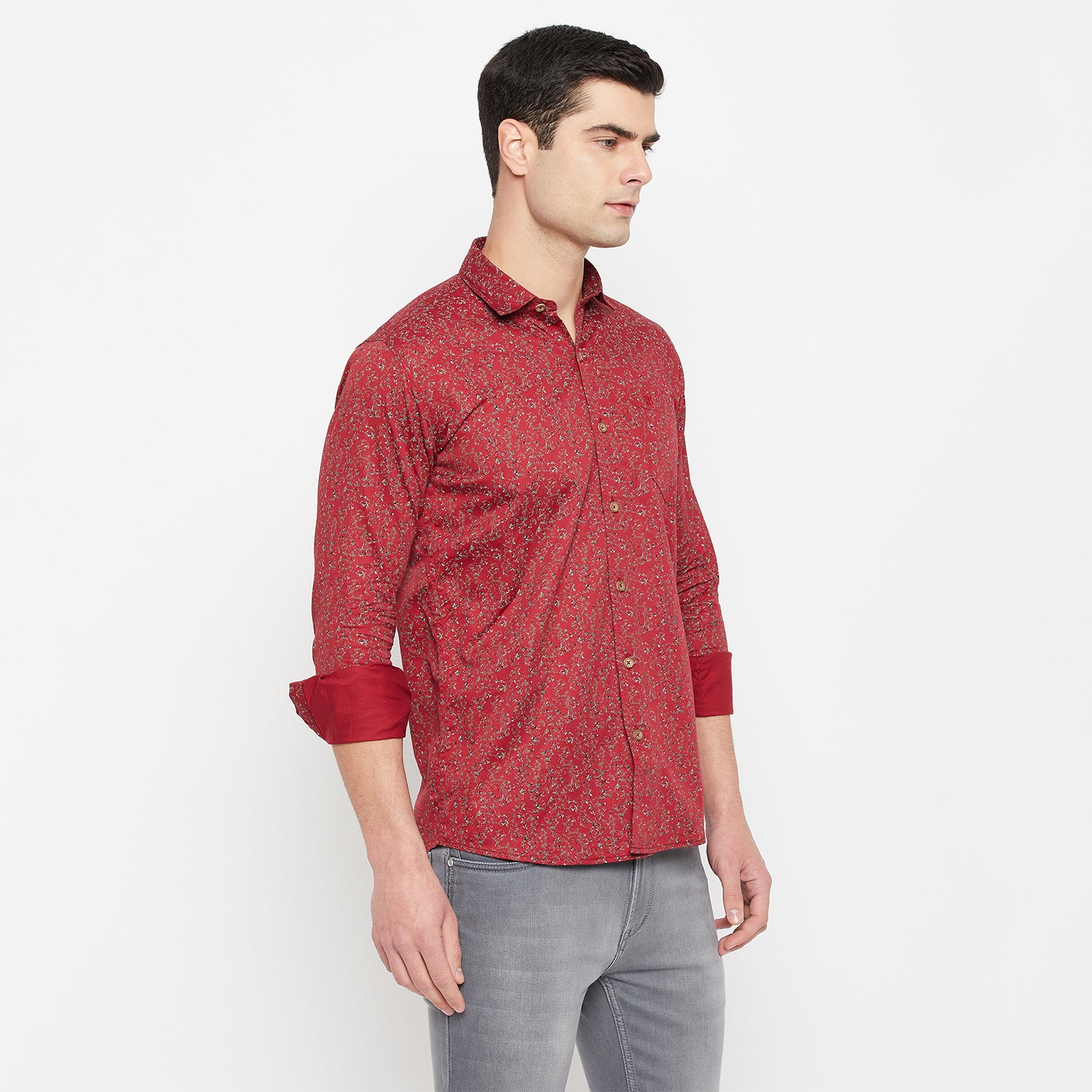 Duke Urban Men Full Sleeve Cotton Shirt (SDO8PRSM)