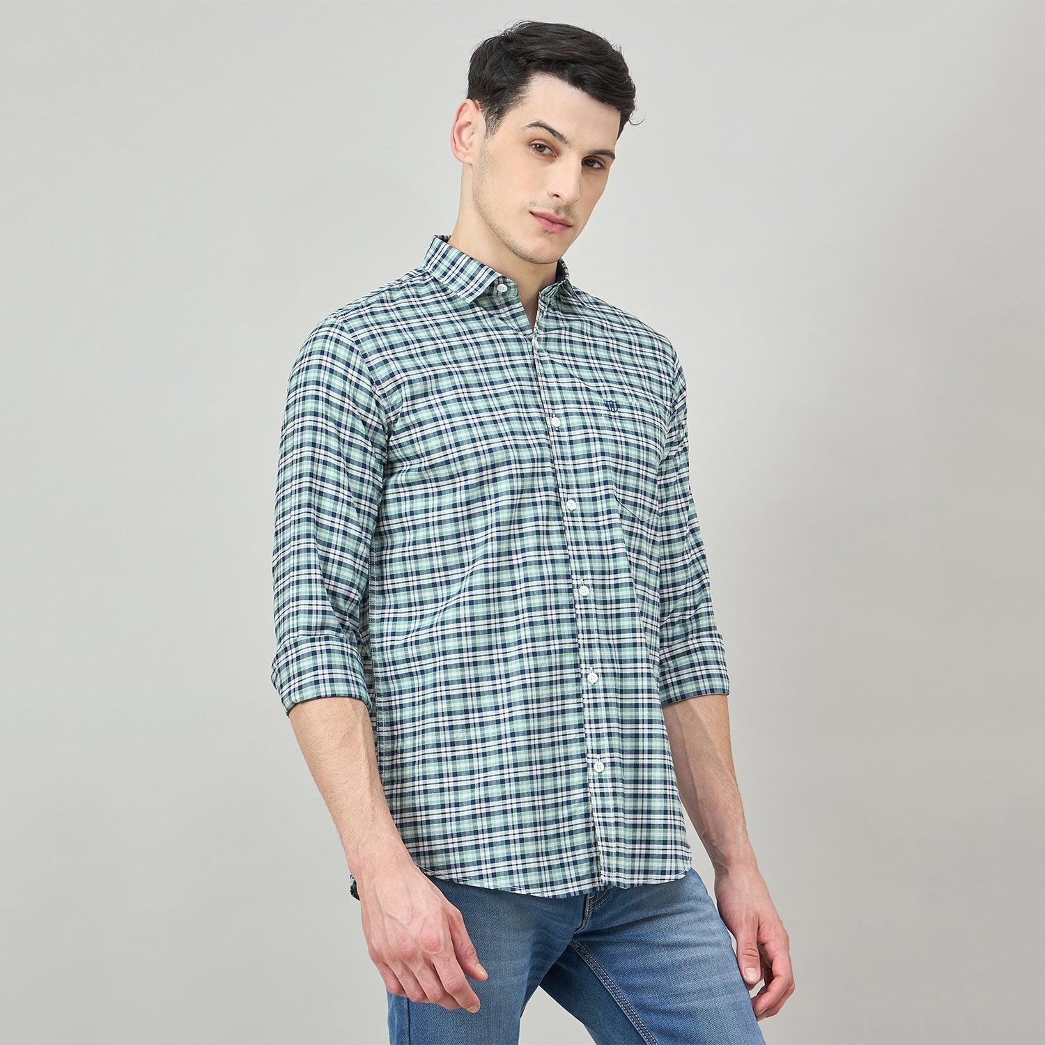 Duke Urban Men Full Sleeve Cotton Shirt (SDO5CKBW)