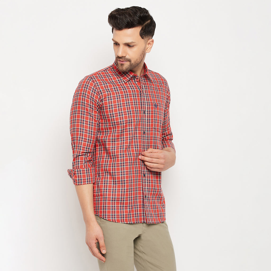 Duke Urban Men Full Sleeve Cotton Shirt (SDO6CKT)