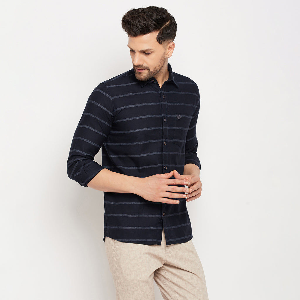 Duke Stardust Men Full Sleeve Cotton Shirt (SDO6CKR)