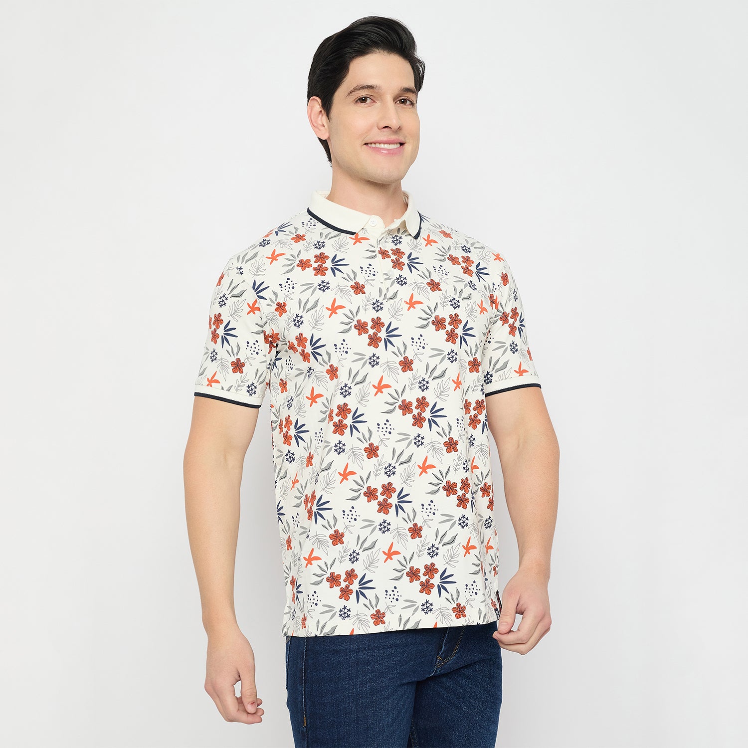 Duke Urban Men Half Sleeve Cotton Polo Tshirt (LF7449)
