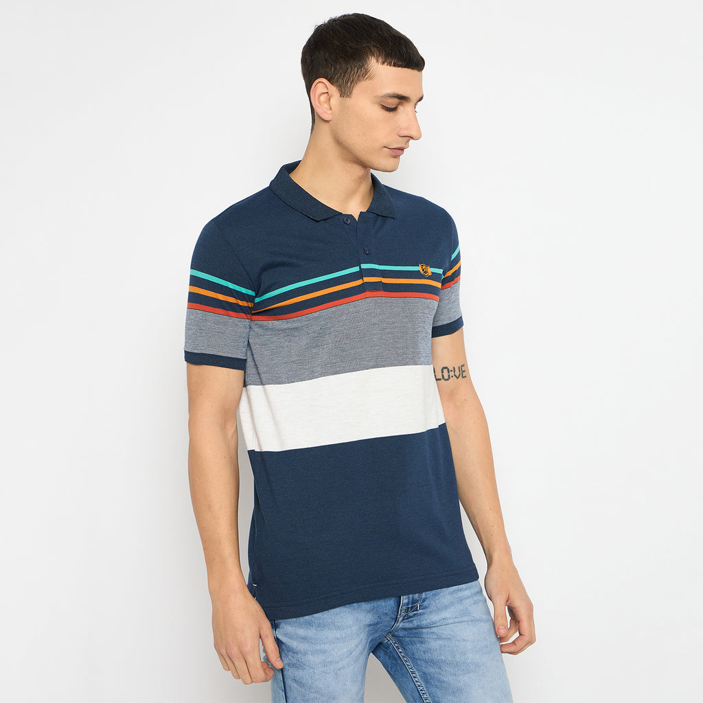 Duke Urban Men Half Sleeve Cotton Tshirt (LF7194)