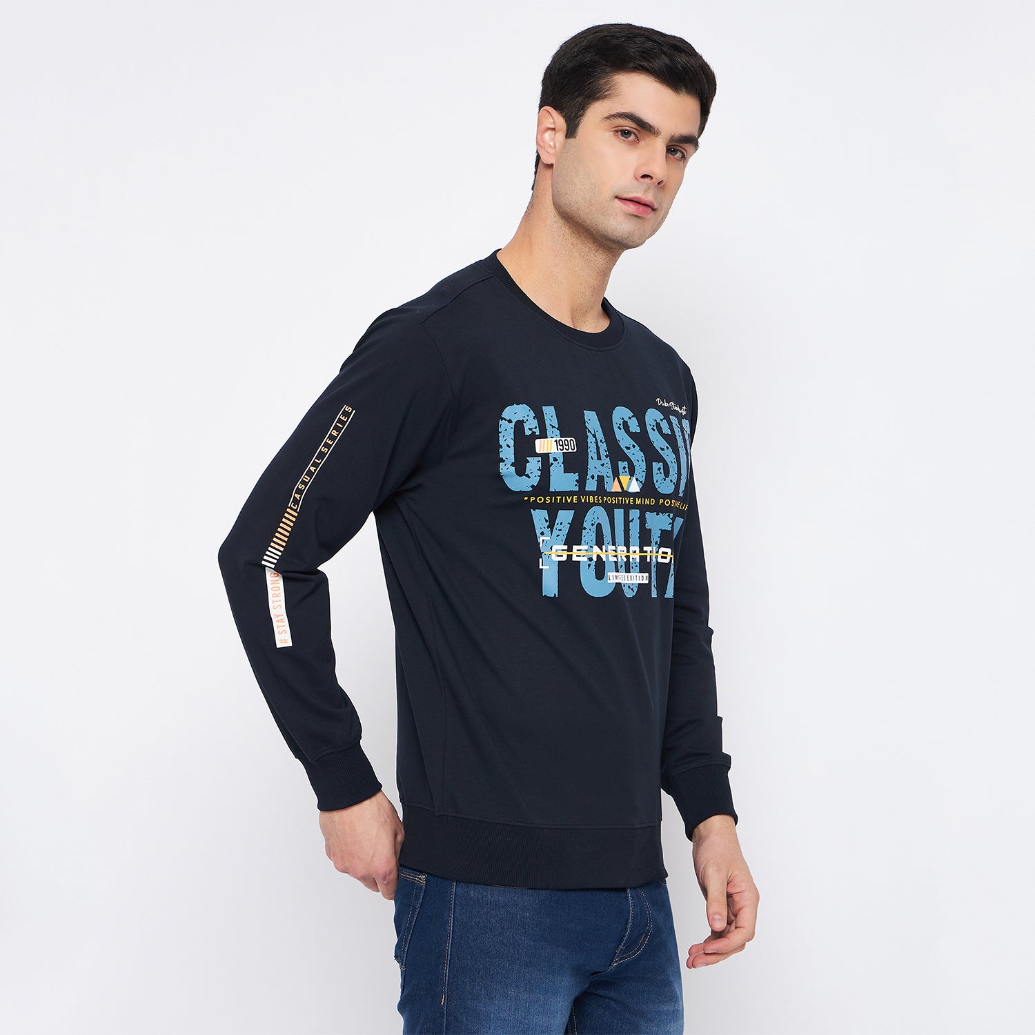 Duke Urban Men Round Neck Sweatshirt (LF6252)