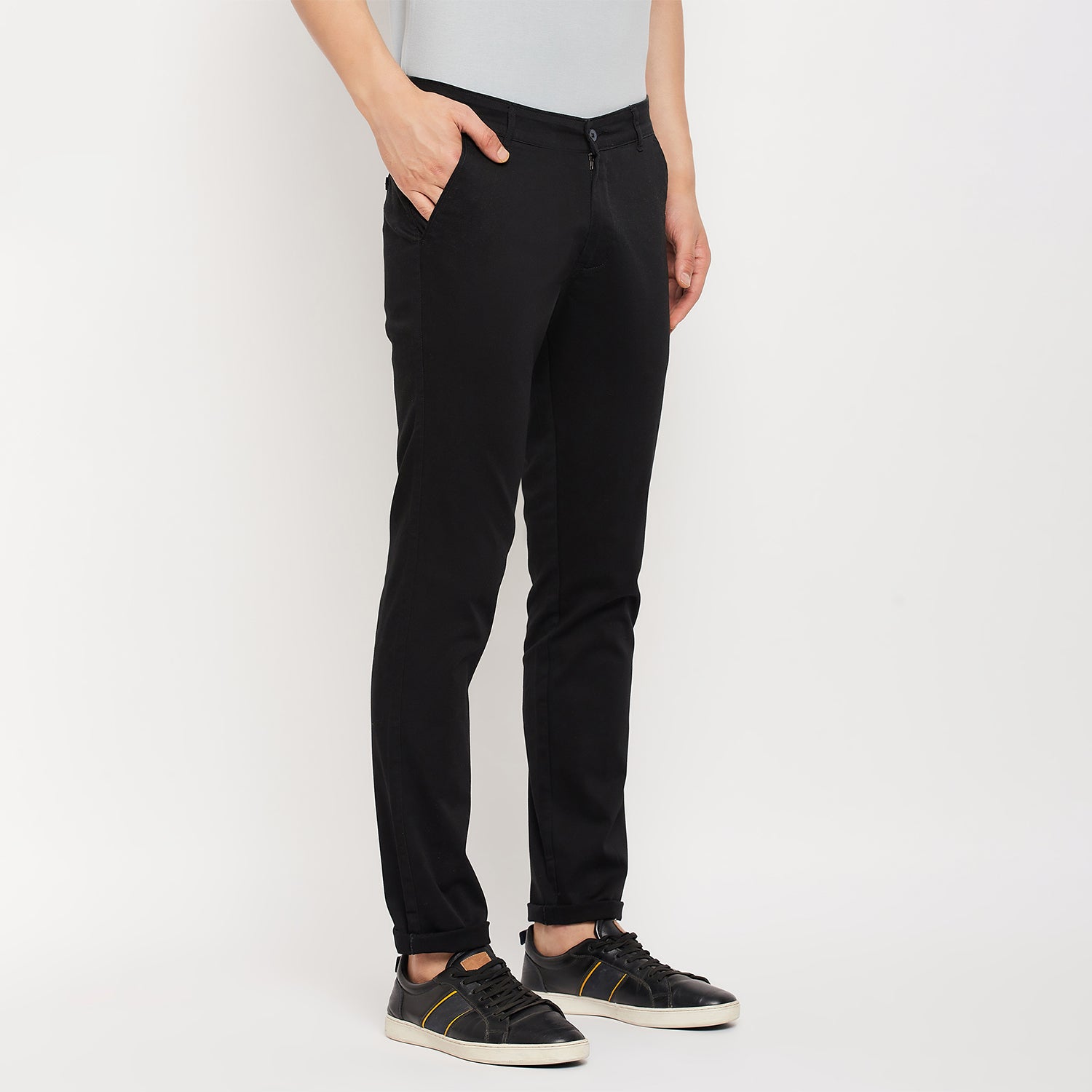 Duke Urban Men Slim Fit Cotton Trousers (SDT4578)